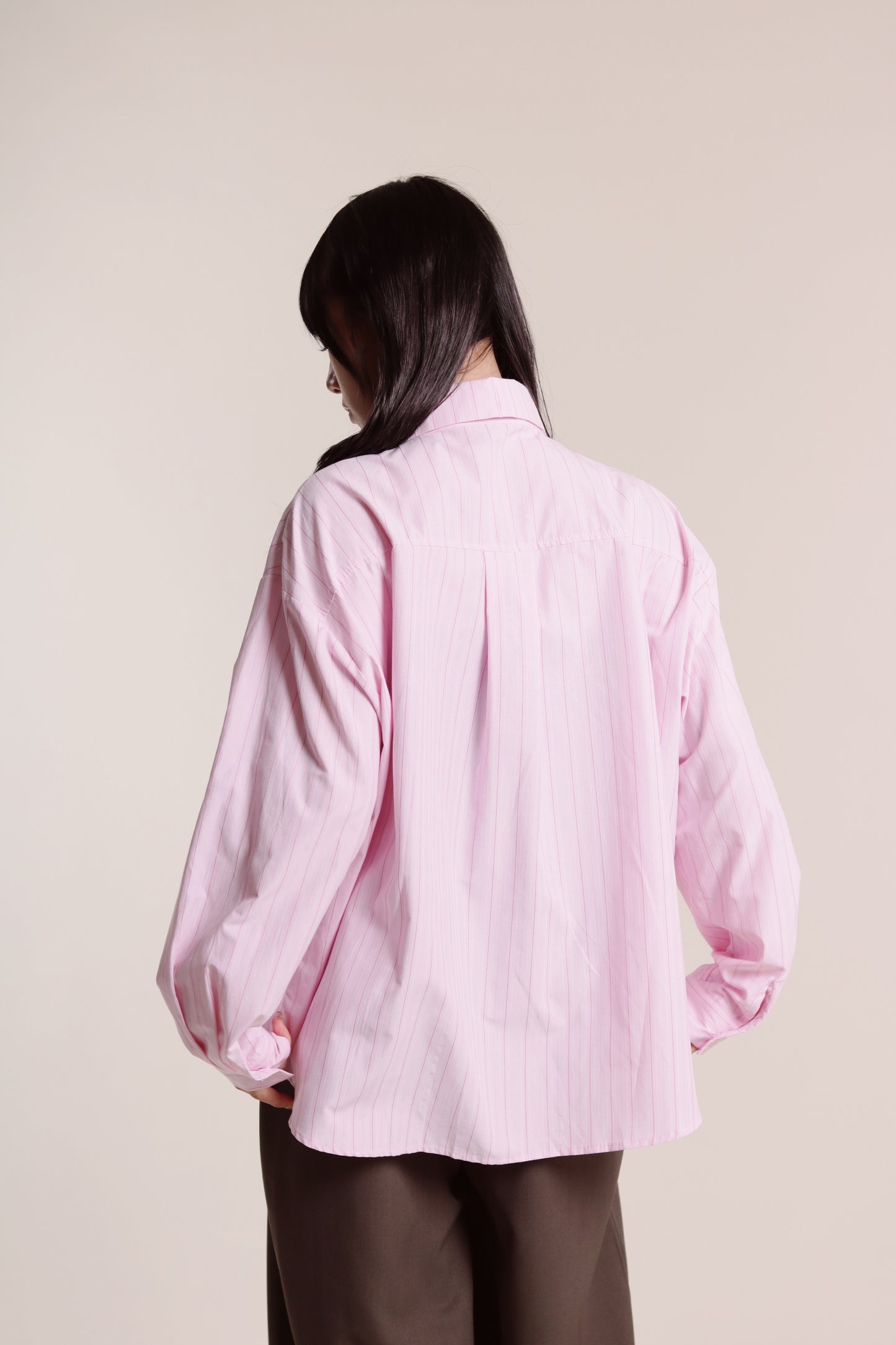 Spring Striped Shirt (Pink)
