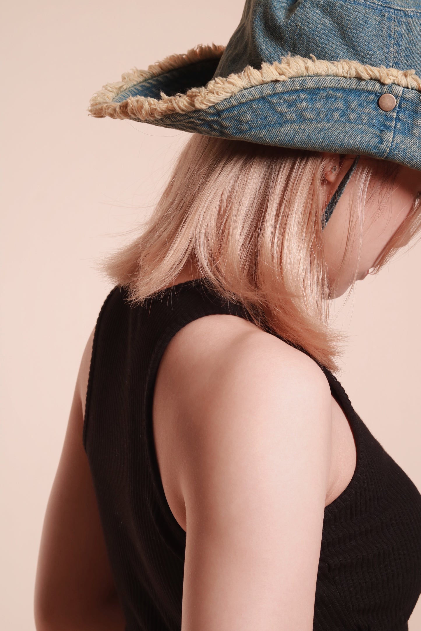 Padded Rib Tank (Black)