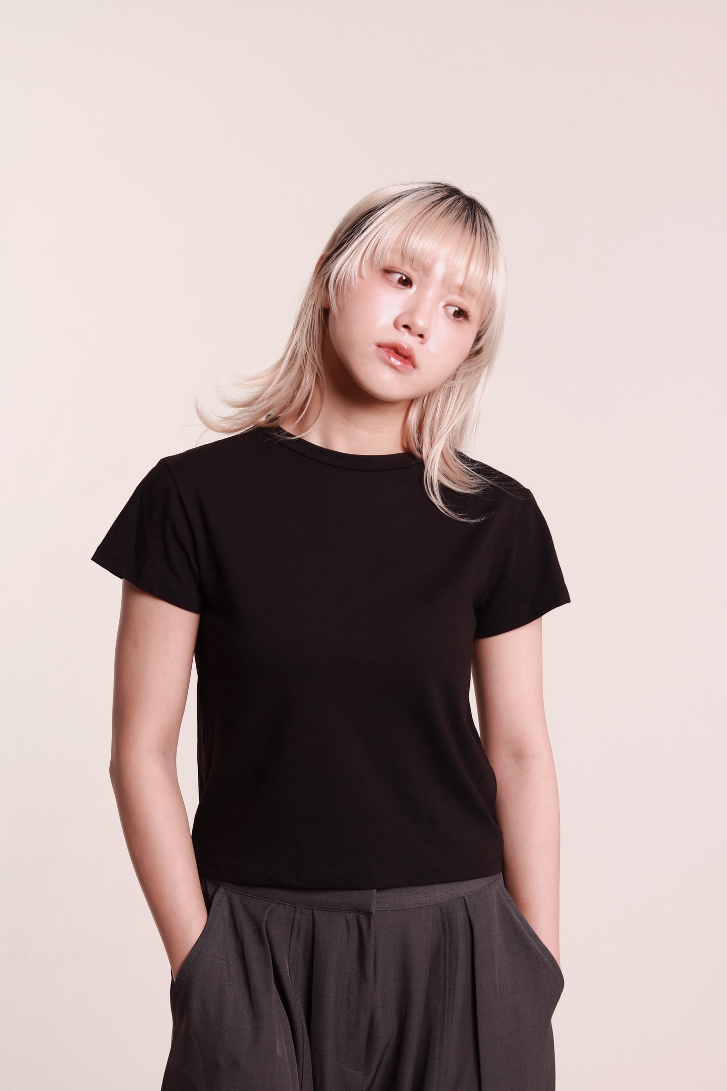 Lyla Tee Set (Black)