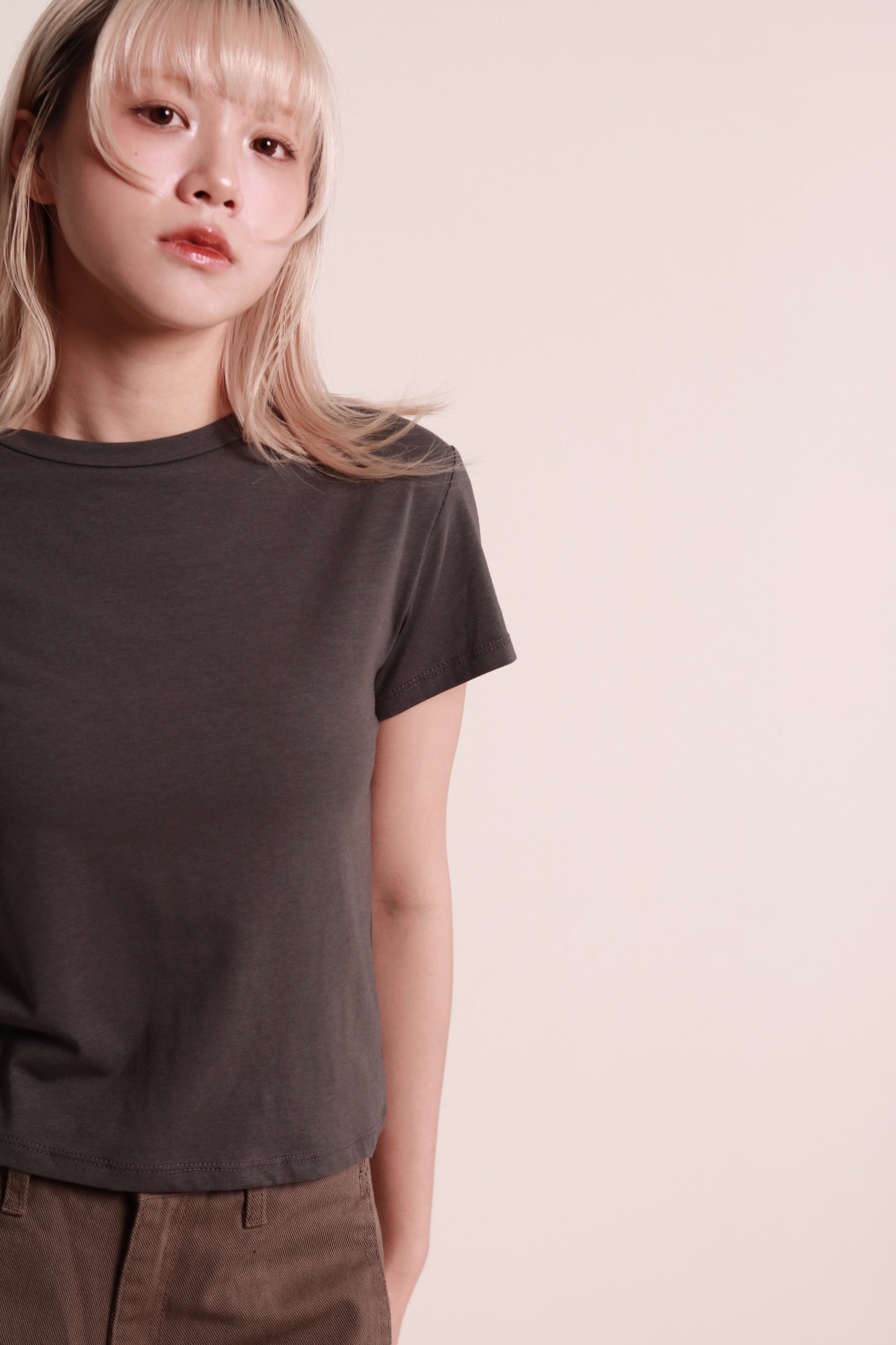 Lyla Tee Set (Charcoal)