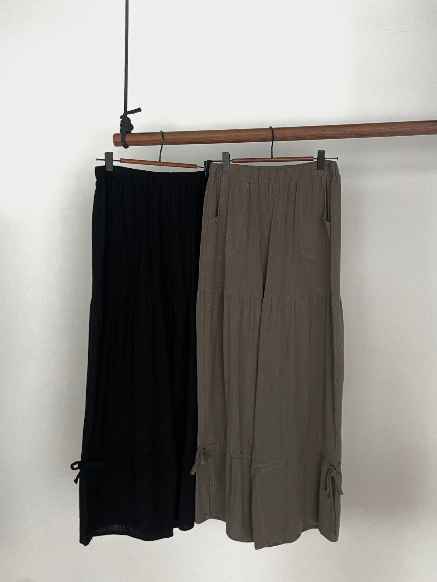 Linen Ease Pants (Black)