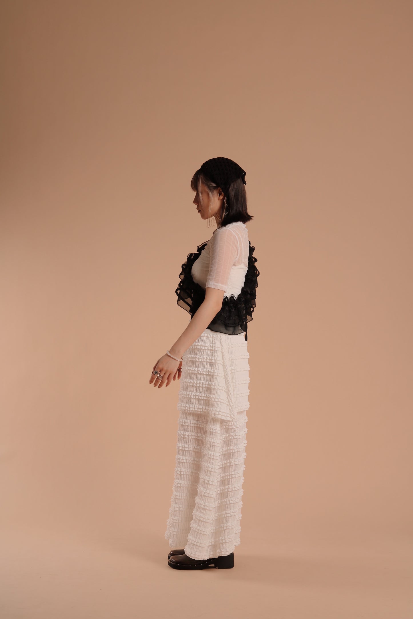 Summer See Through Top (White)