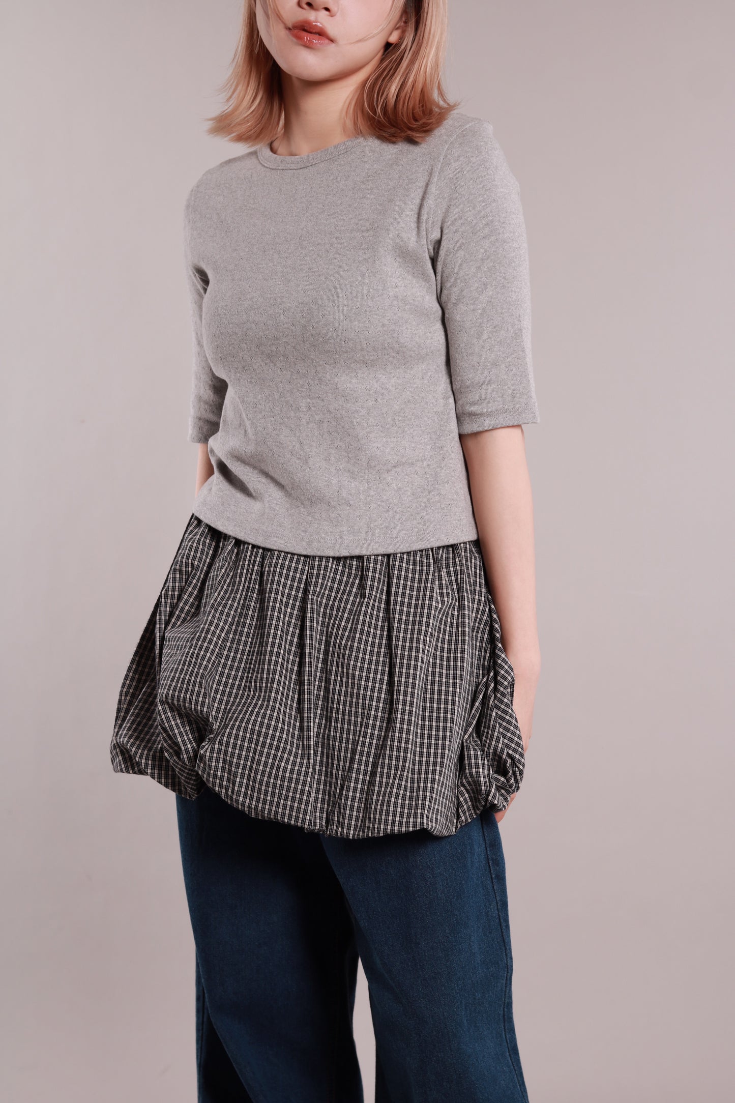 Breeze Bloom Tee (Grey)