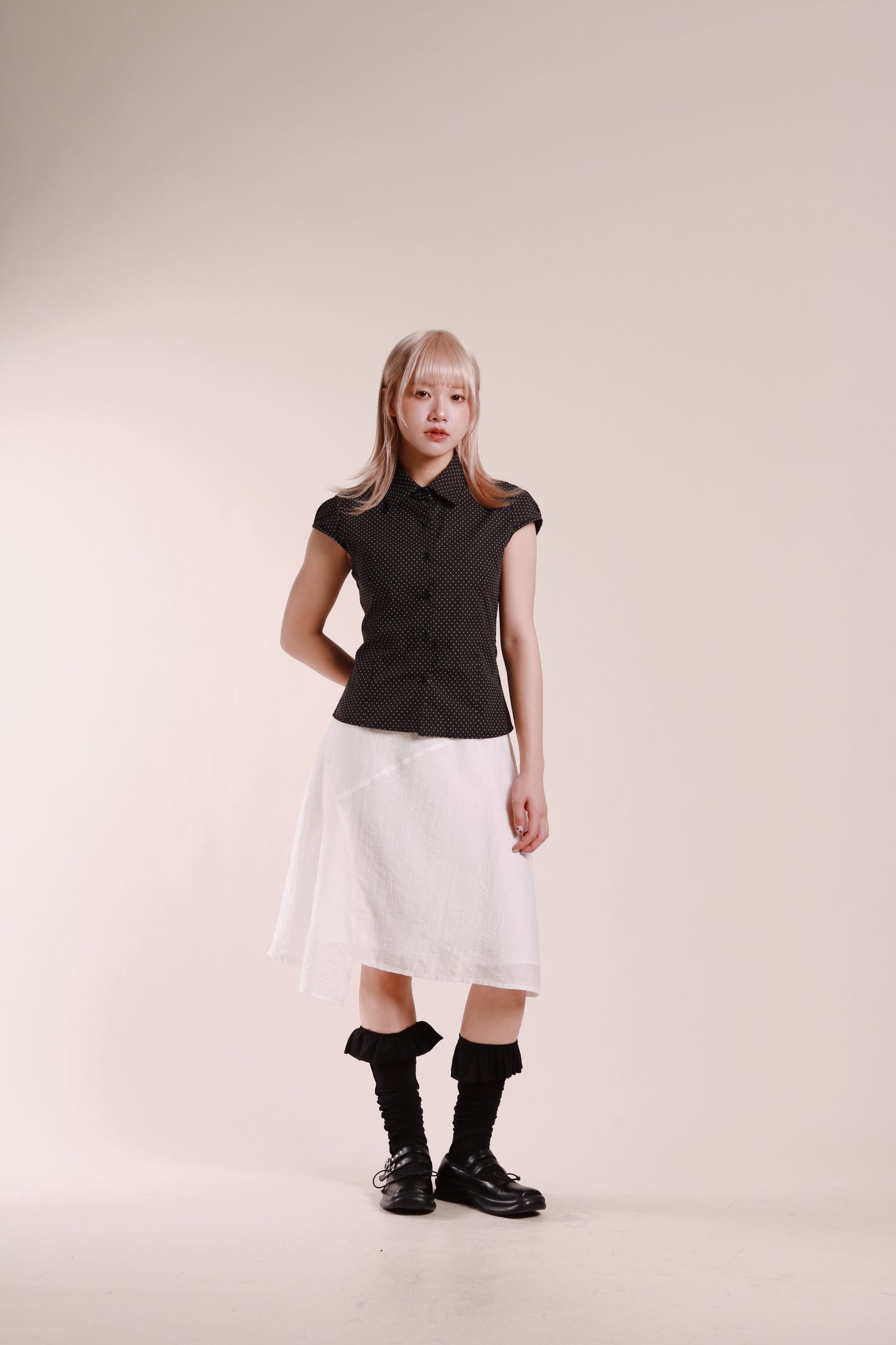 Ruffle Socks (Black)