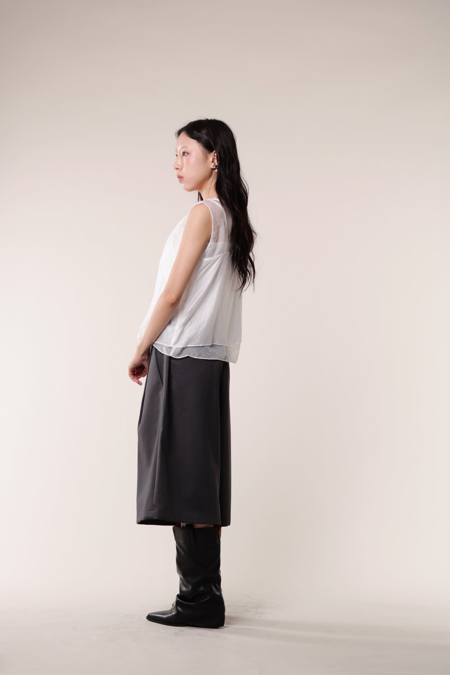 Chaya Layered Top (White)
