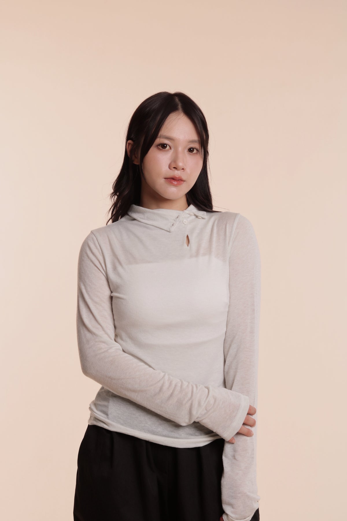 Jenny Daily Top (Light Oat)