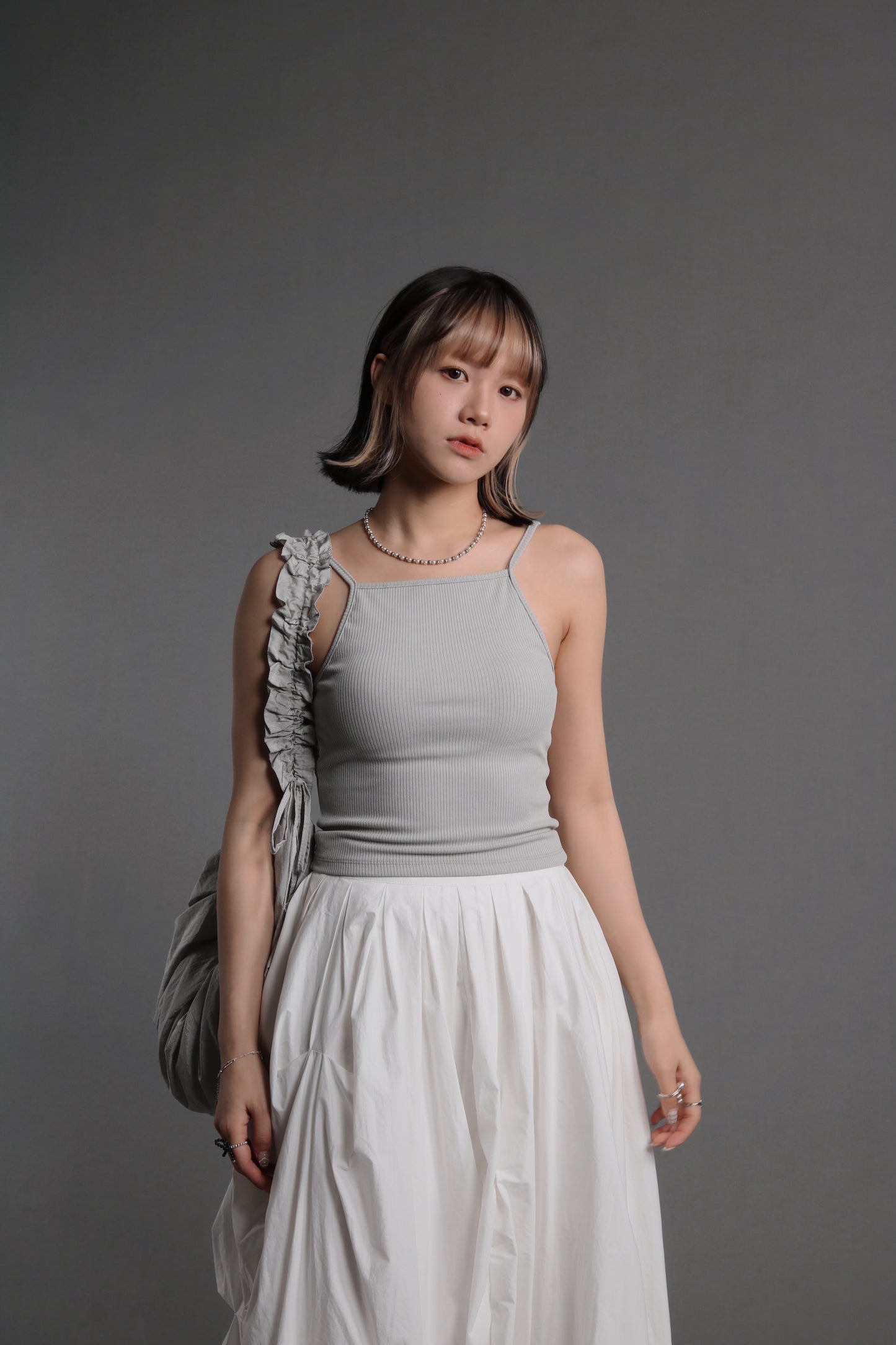 Ribbed Tank Top (Black/Blue/Grey/Red/White/Yellow)