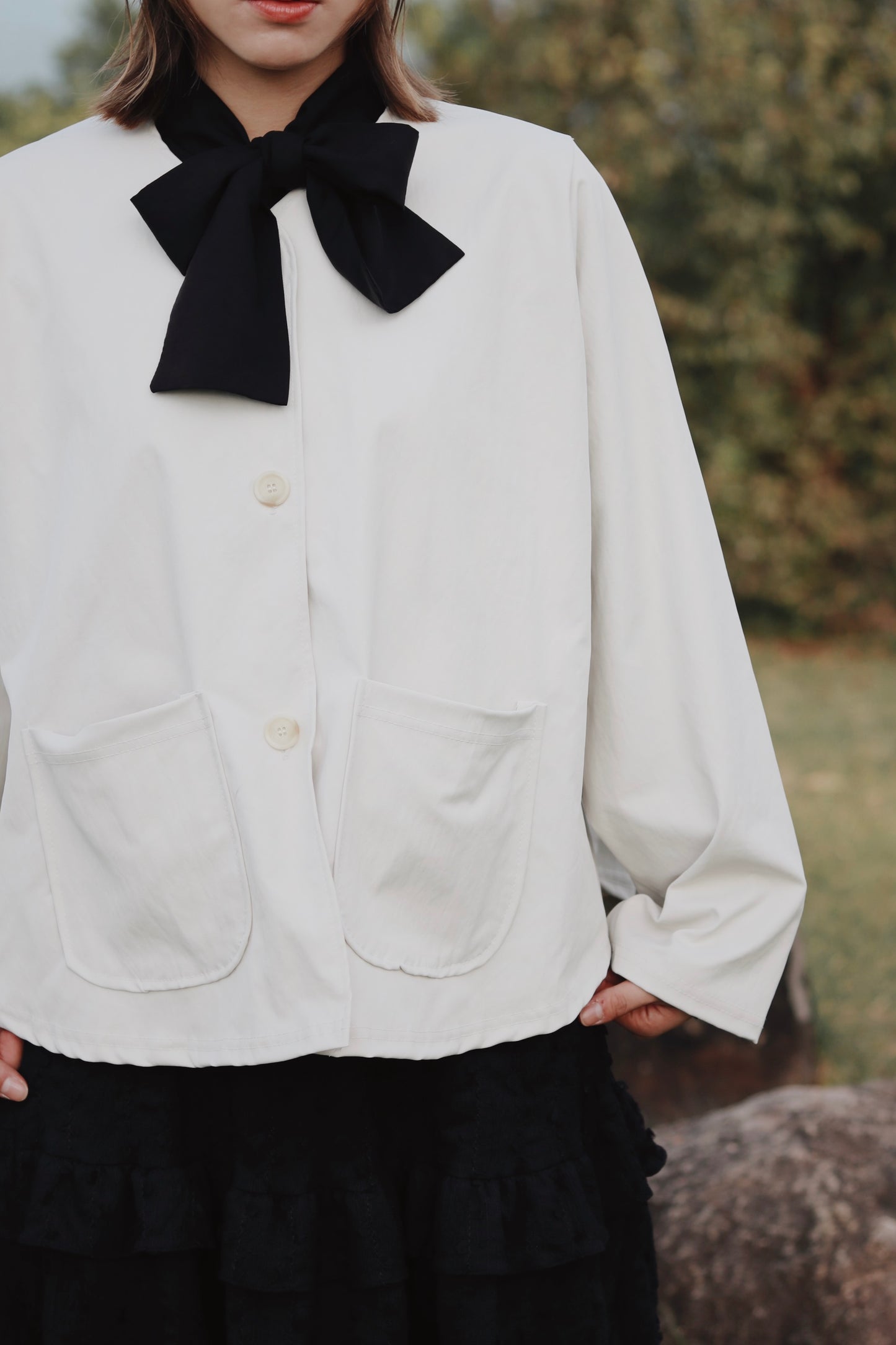 Ollie Jacket (Ivory)