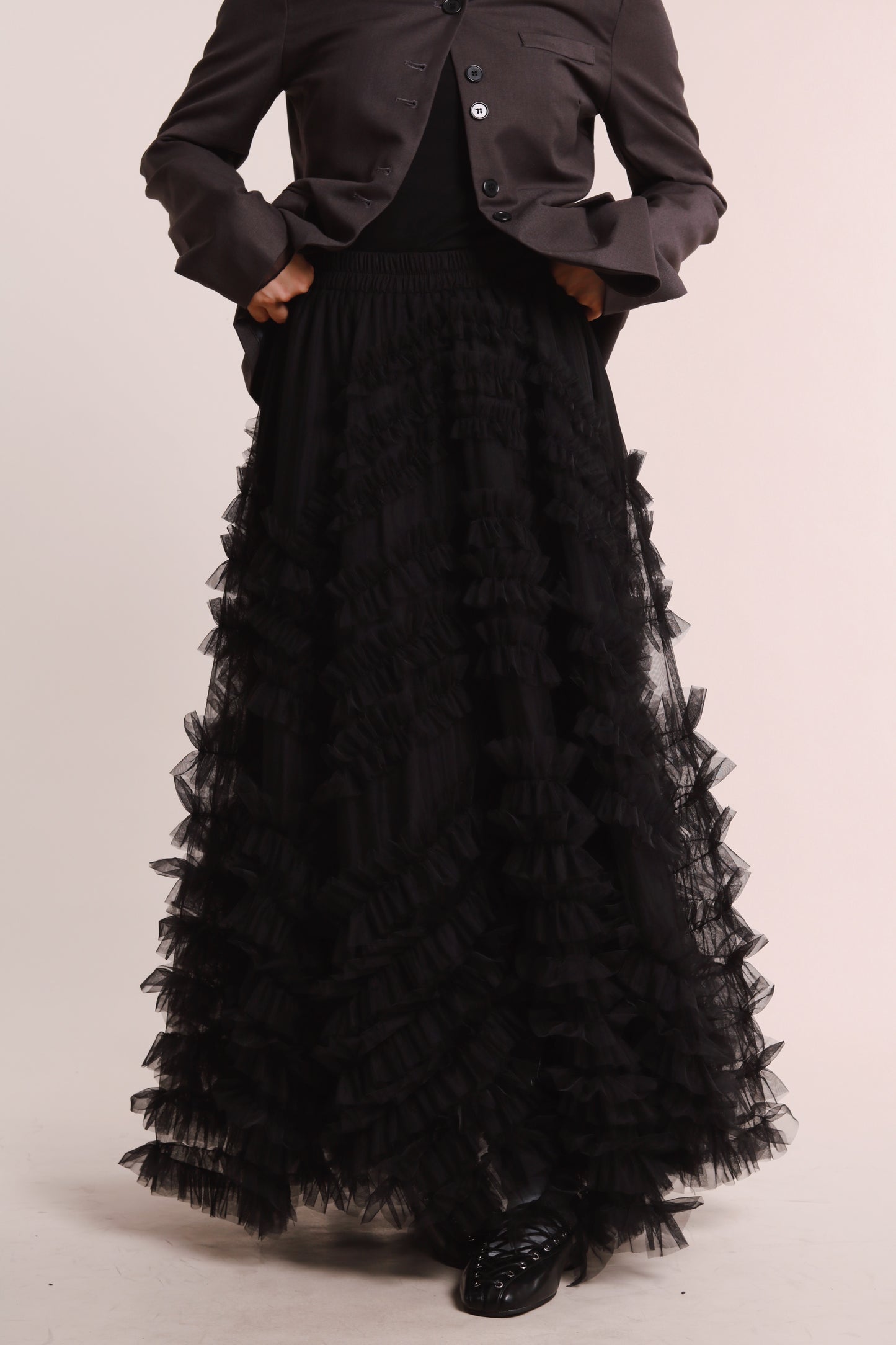 Doll Lace Skirt (Black)