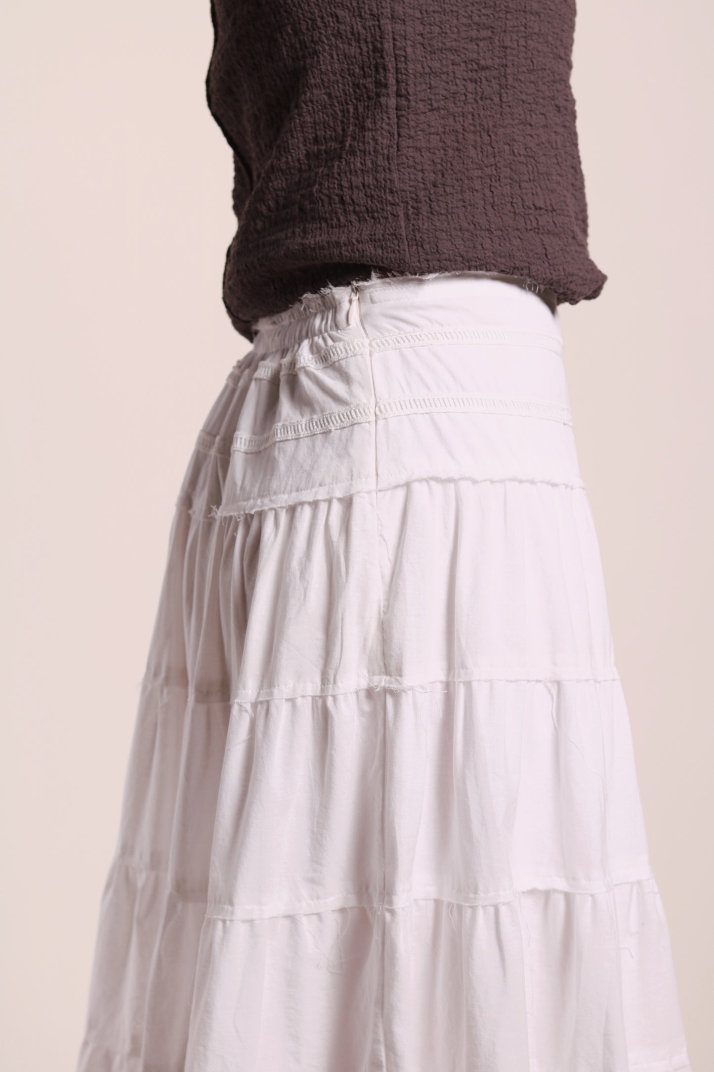 Frayed Edge Skirt