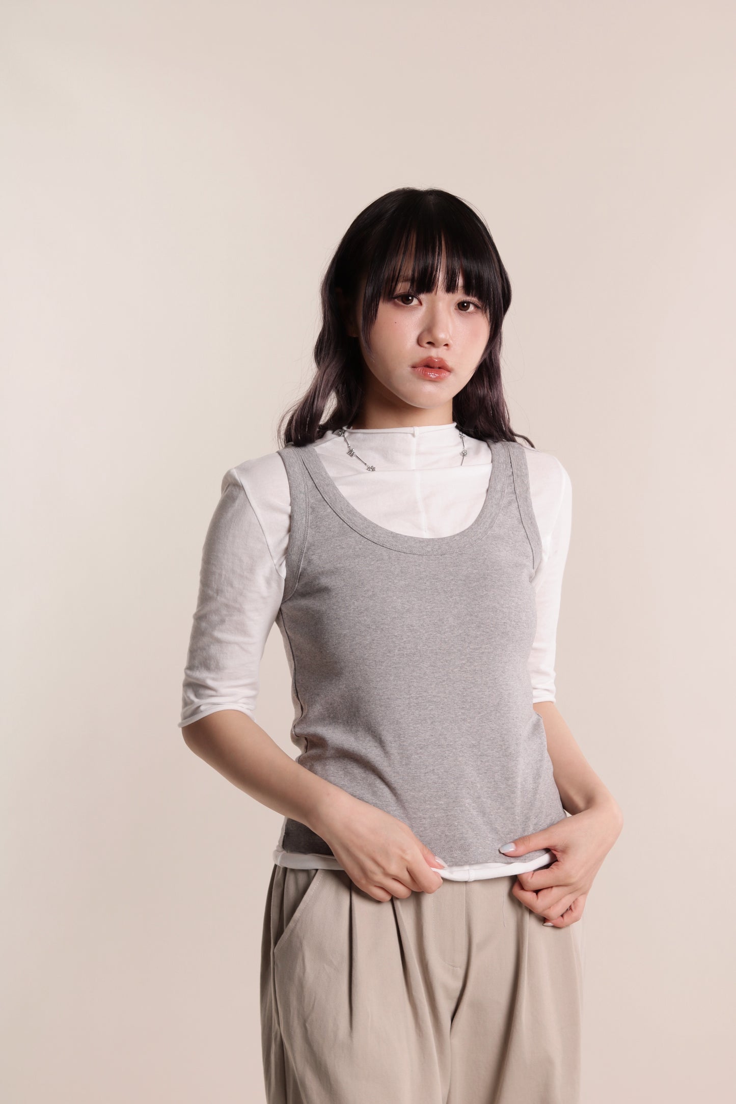 Gina Tee Set (Grey)