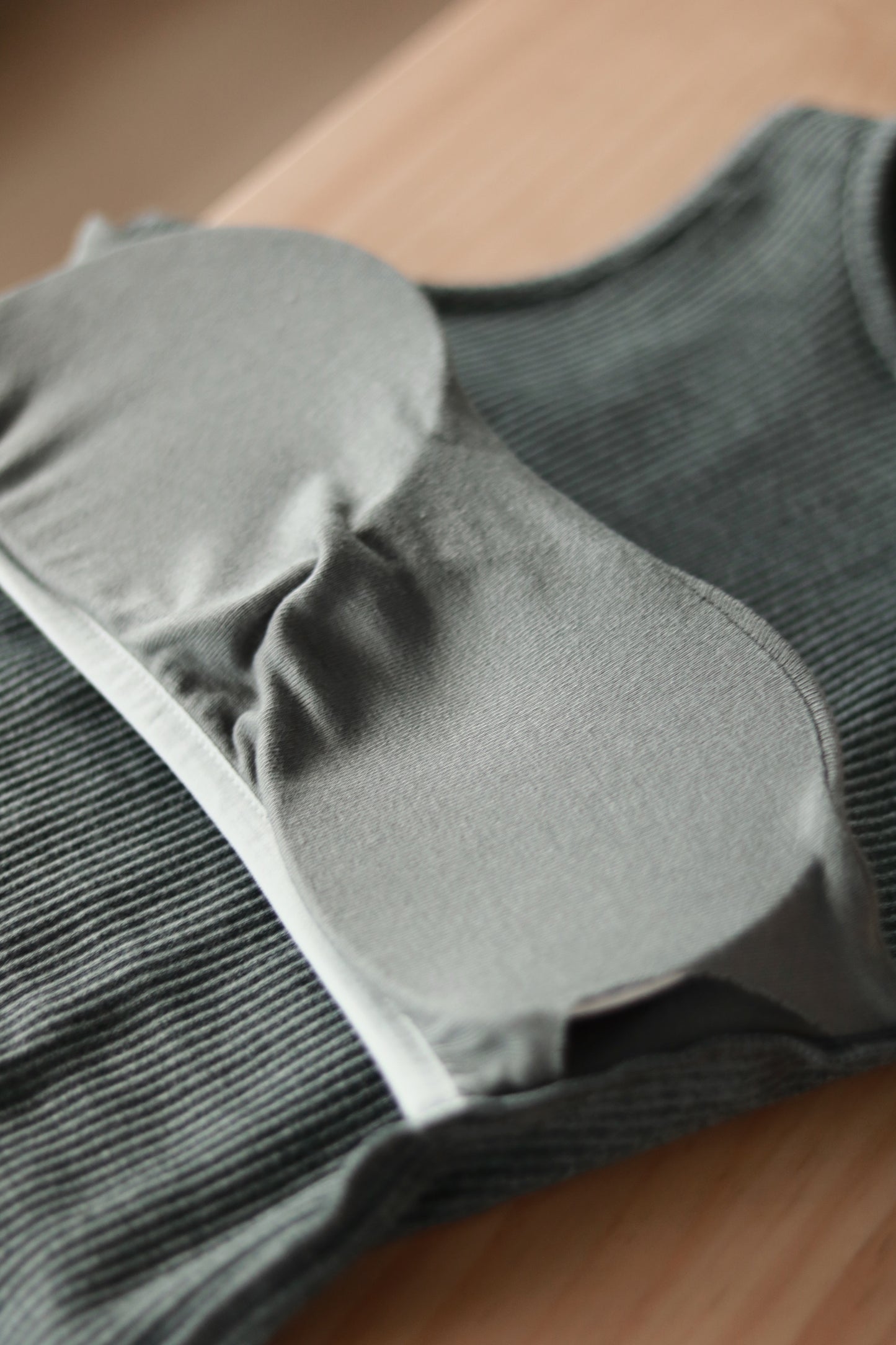 Padded Rib Tank (White)