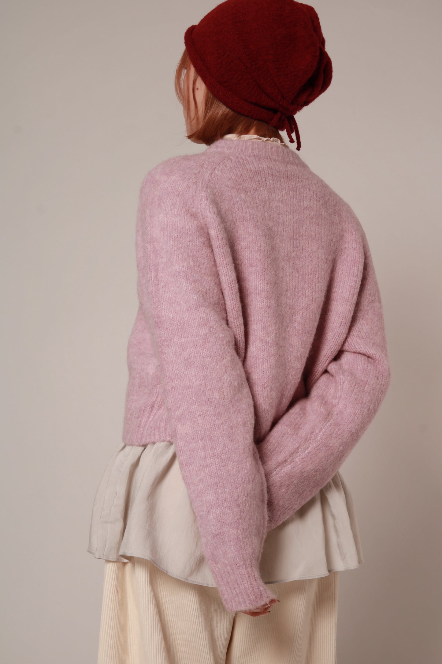 Grandma Cardigan (Pink)