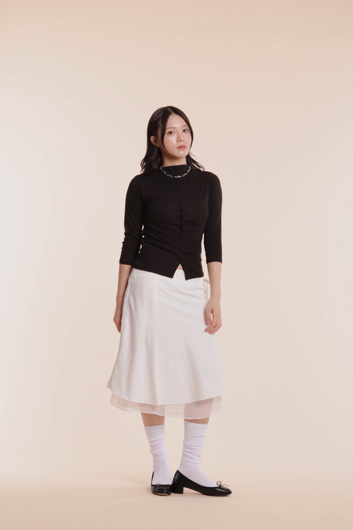 Edgy Skirt (White)