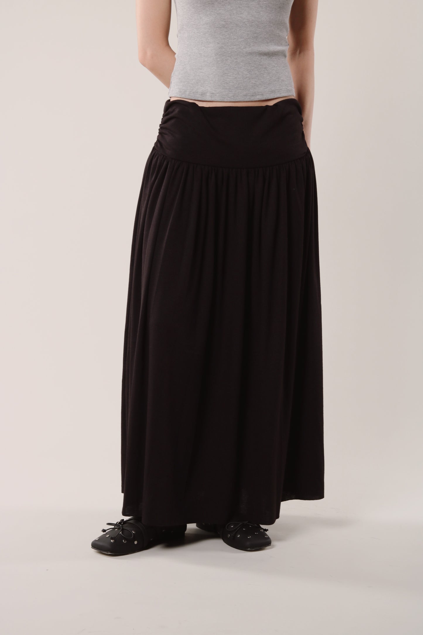 Softy Lazy Skirt (Black)