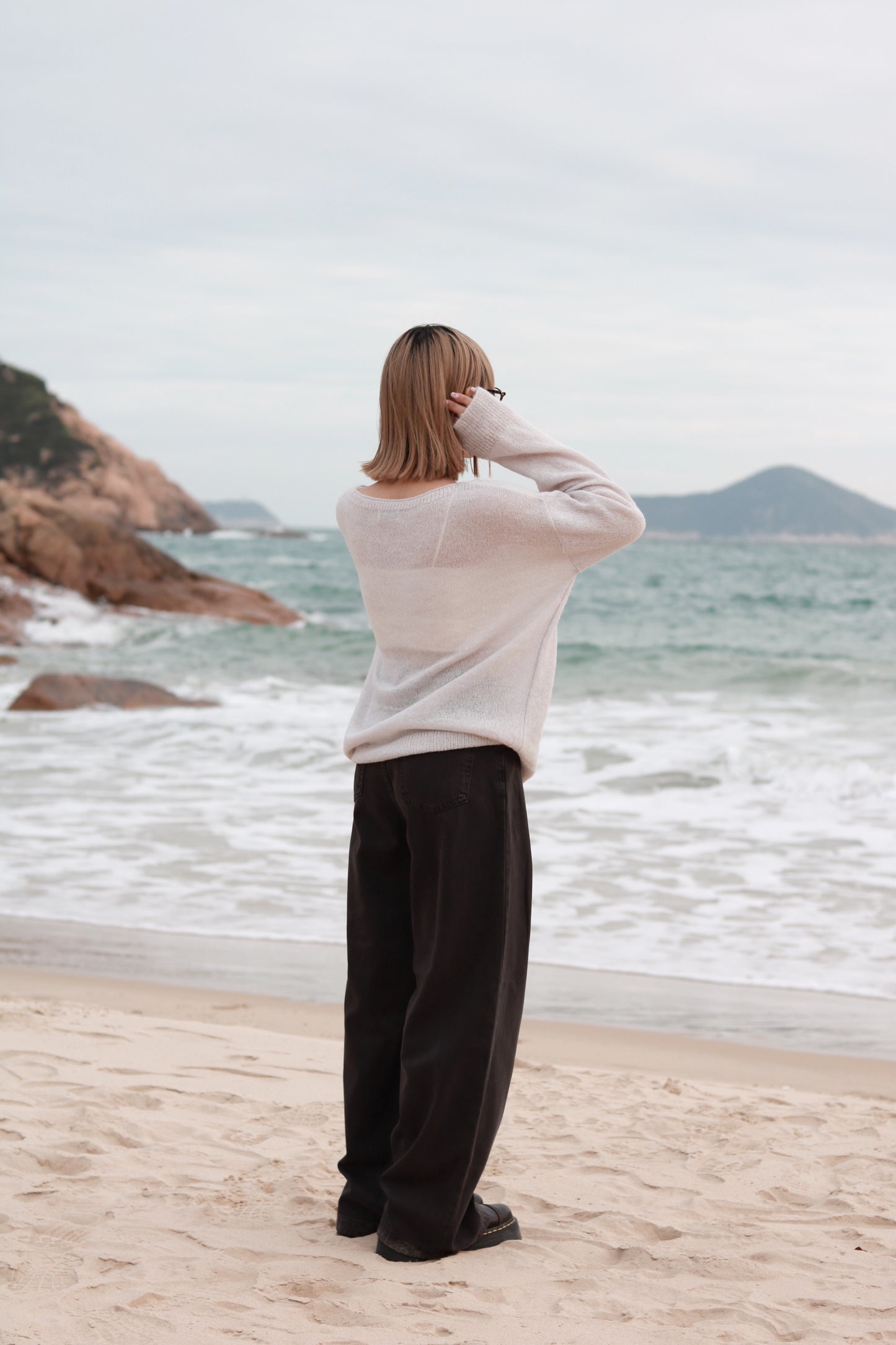 Spring Sweater (Light Grey)