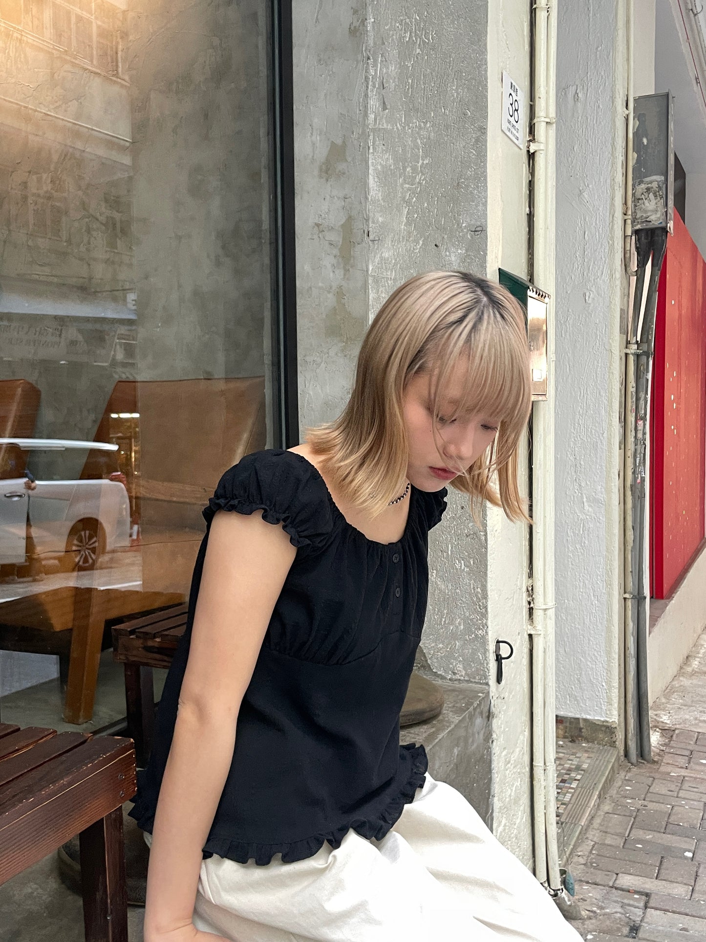 Betty Blouse (Black)