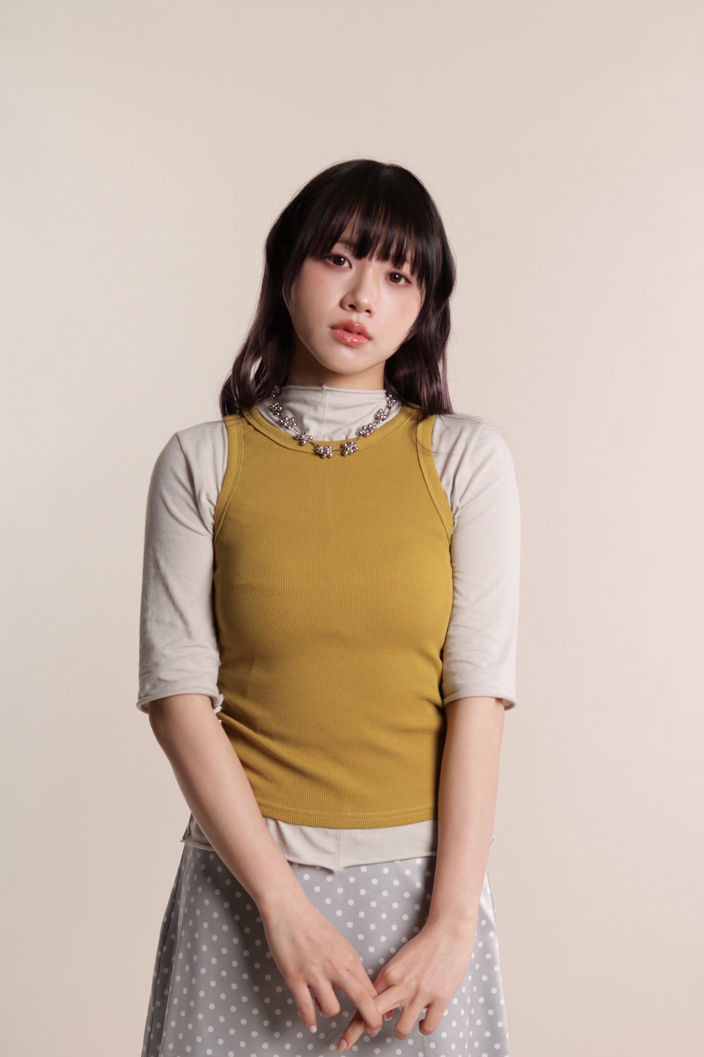 Slim Tank Top (Mustard)