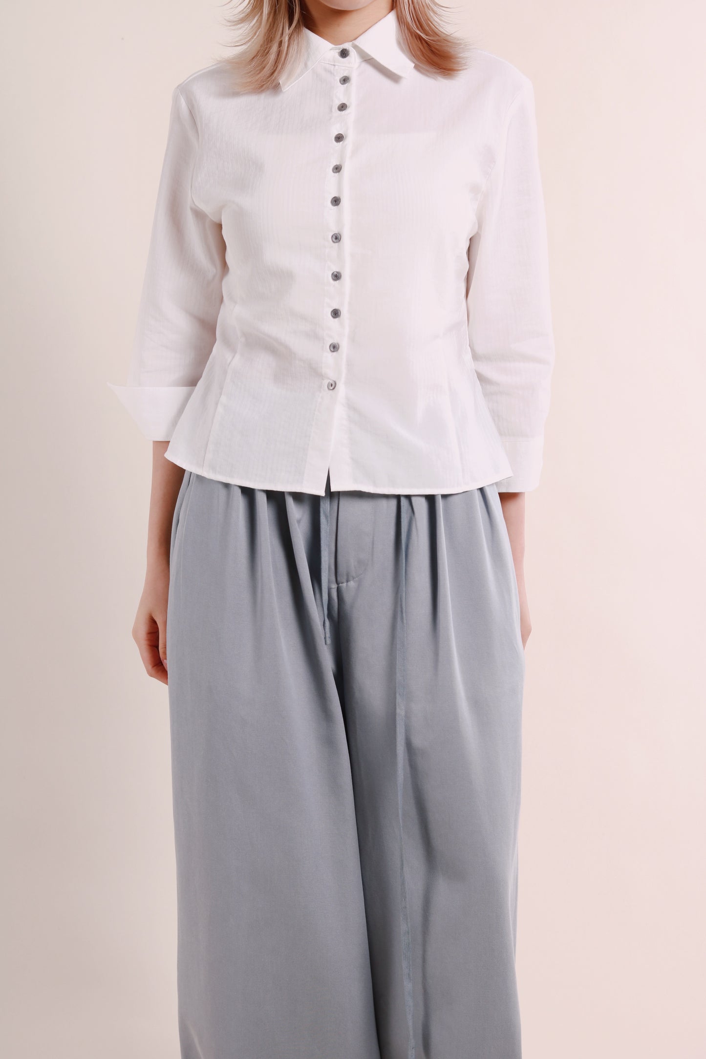 Clean Line Shirt (White)