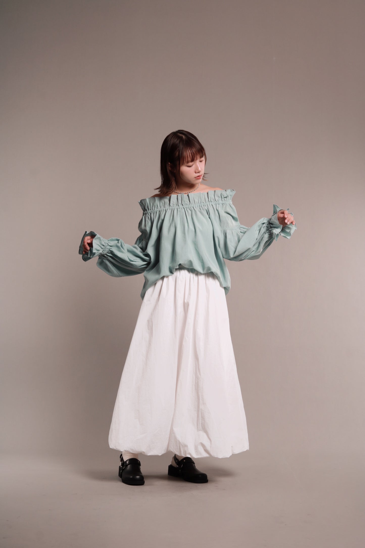 Vacation Blouse (Mint)