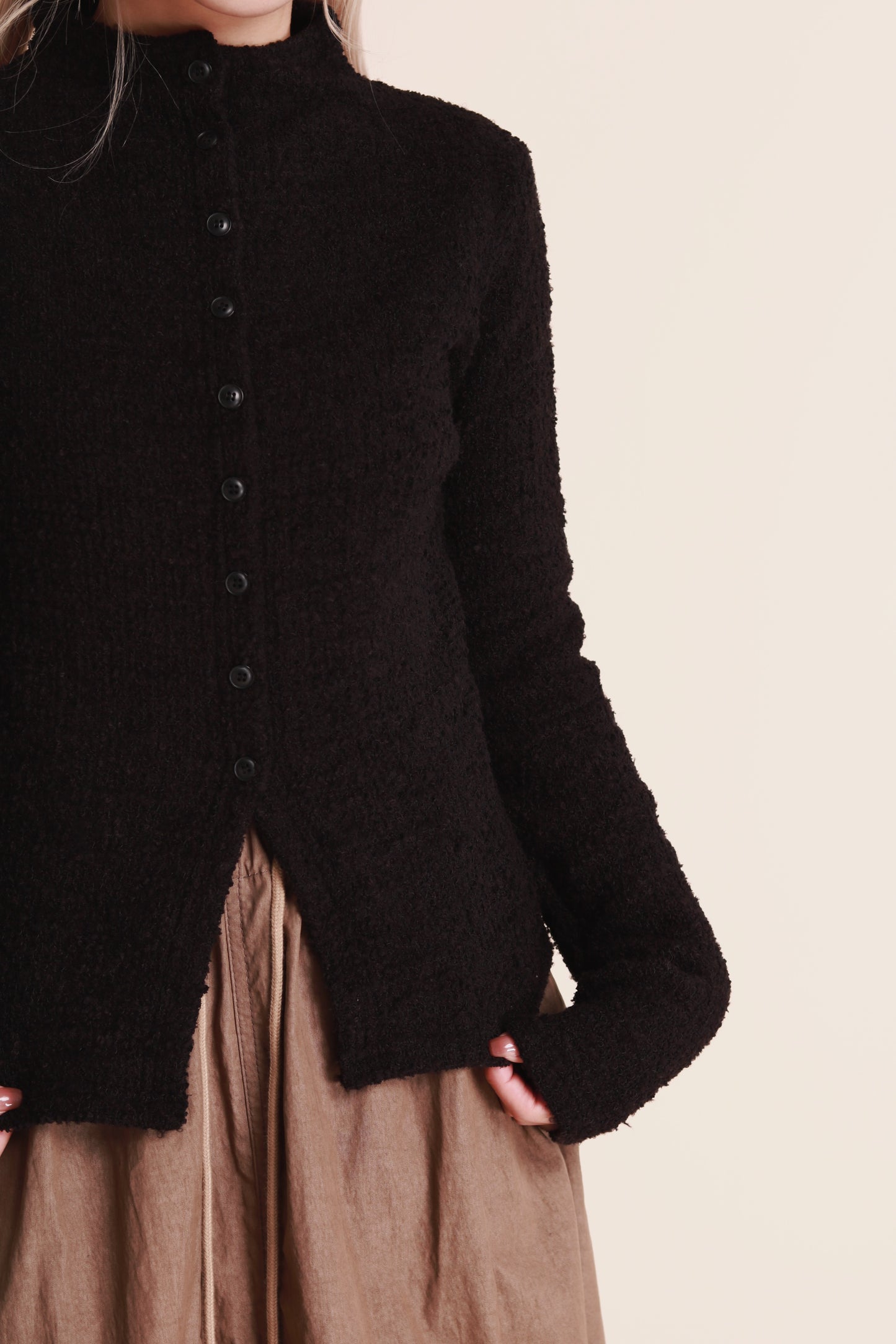 Textured Top (Black)