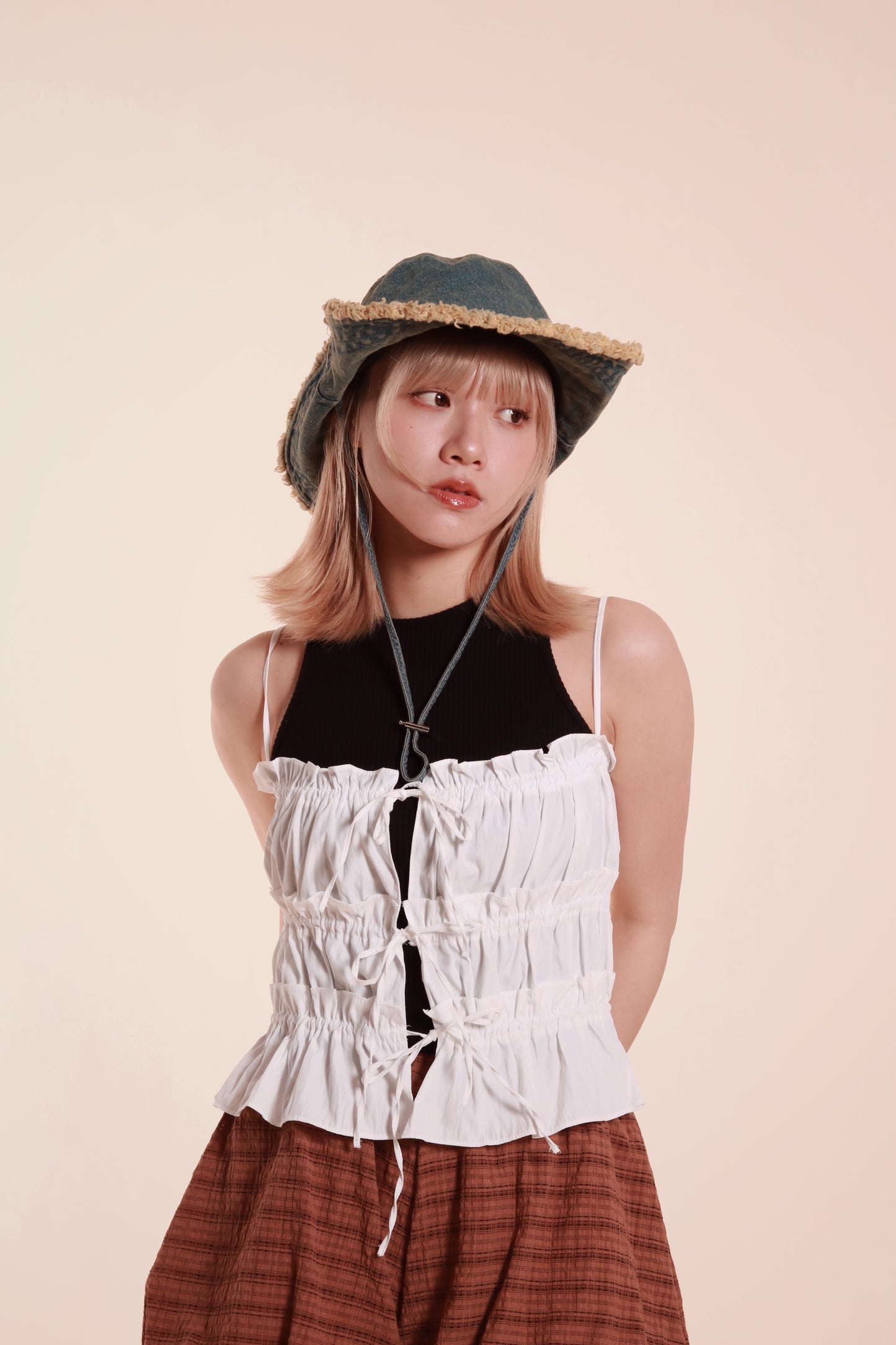 Padded Rib Tank (Black)