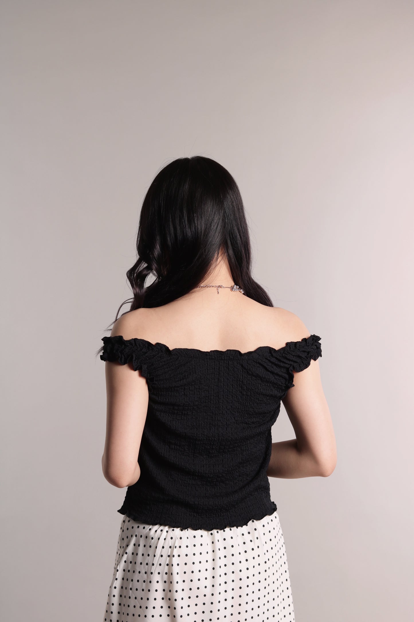 Gathered Top (Black)