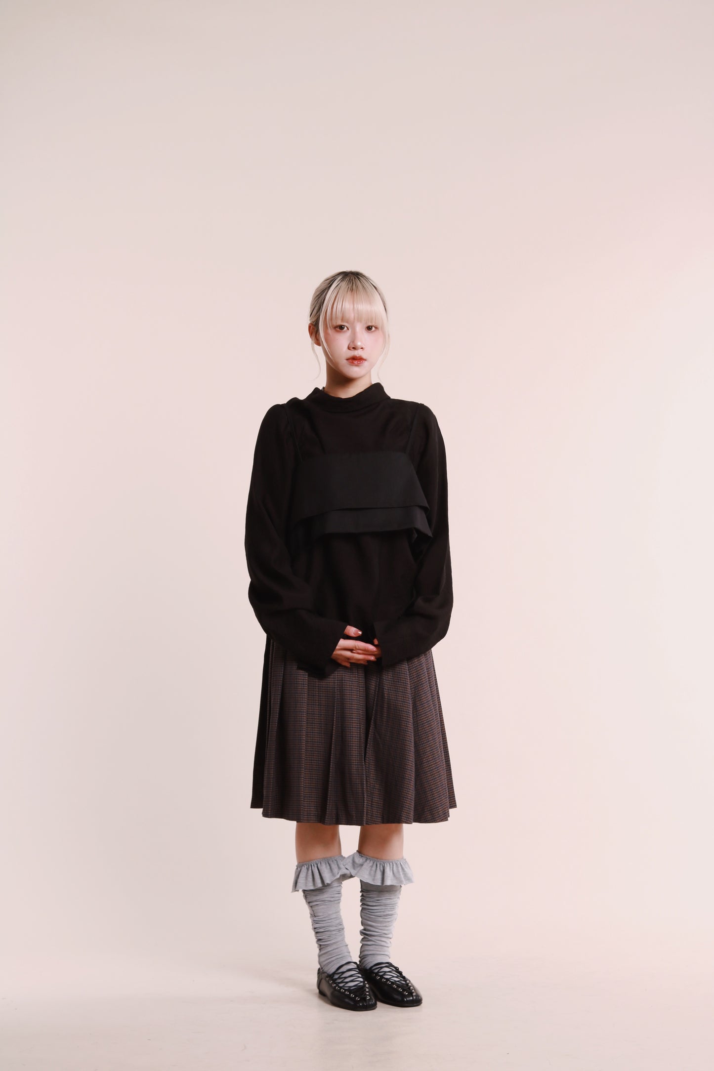 Layered Vest (Black)