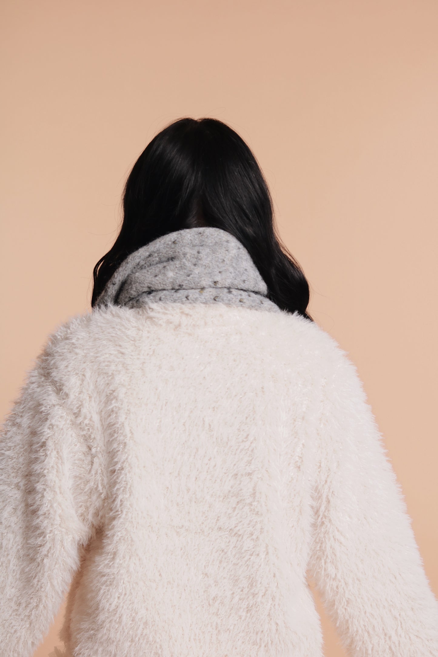 Fluffy Cardigan (Ivory)