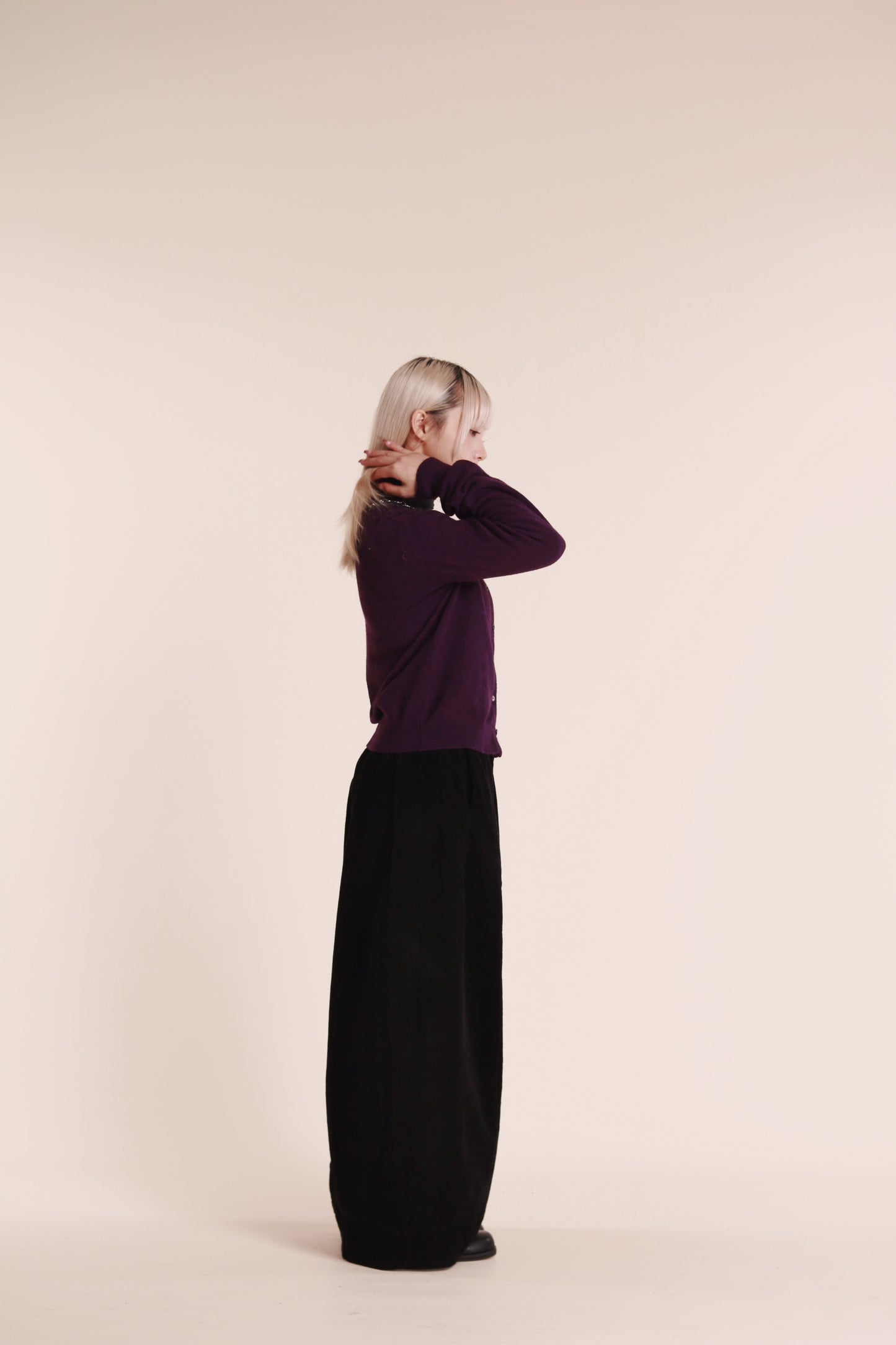 90s Cardigan (Purple)