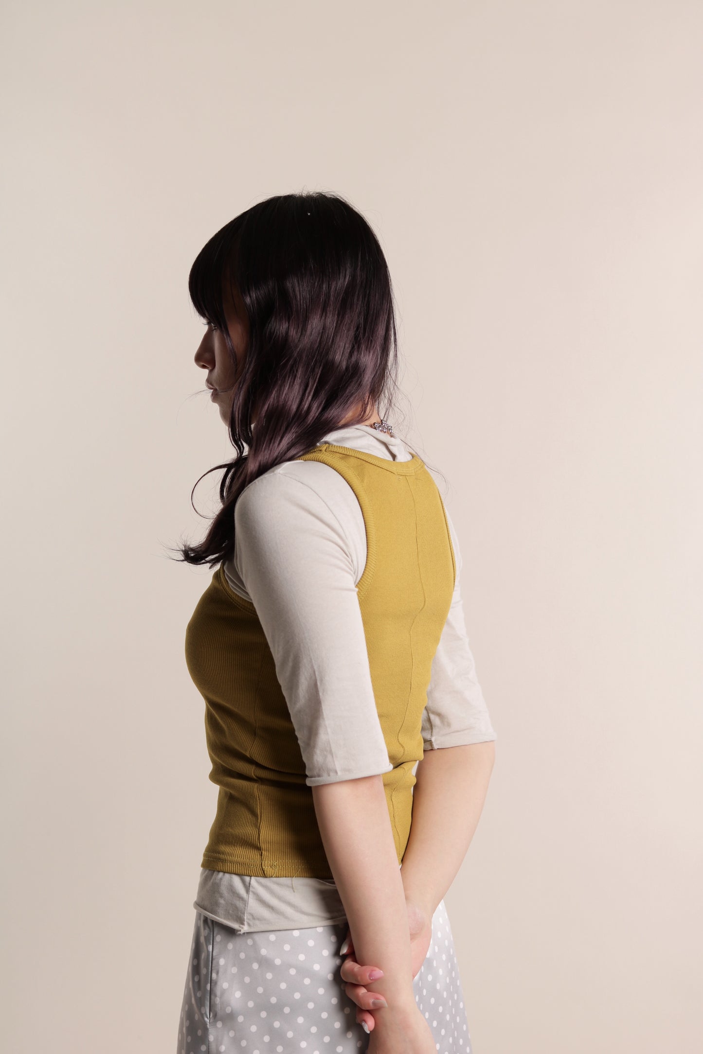 Slim Tank Top (Mustard)