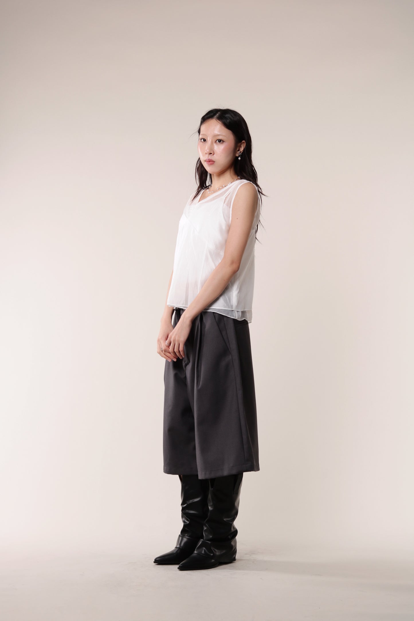 Chaya Layered Top (White)