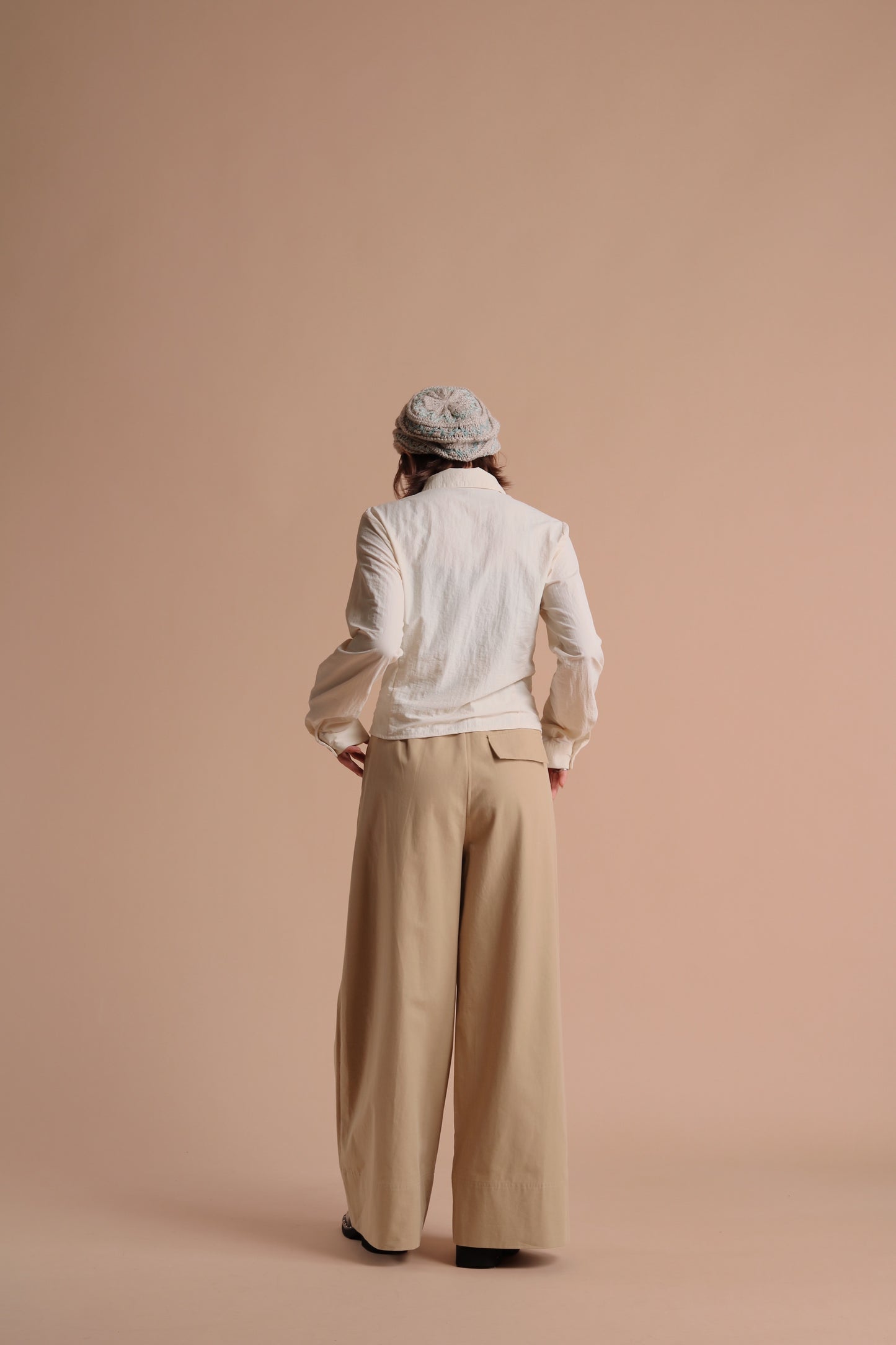 Gathered Ruffle Jacket (Ivory)