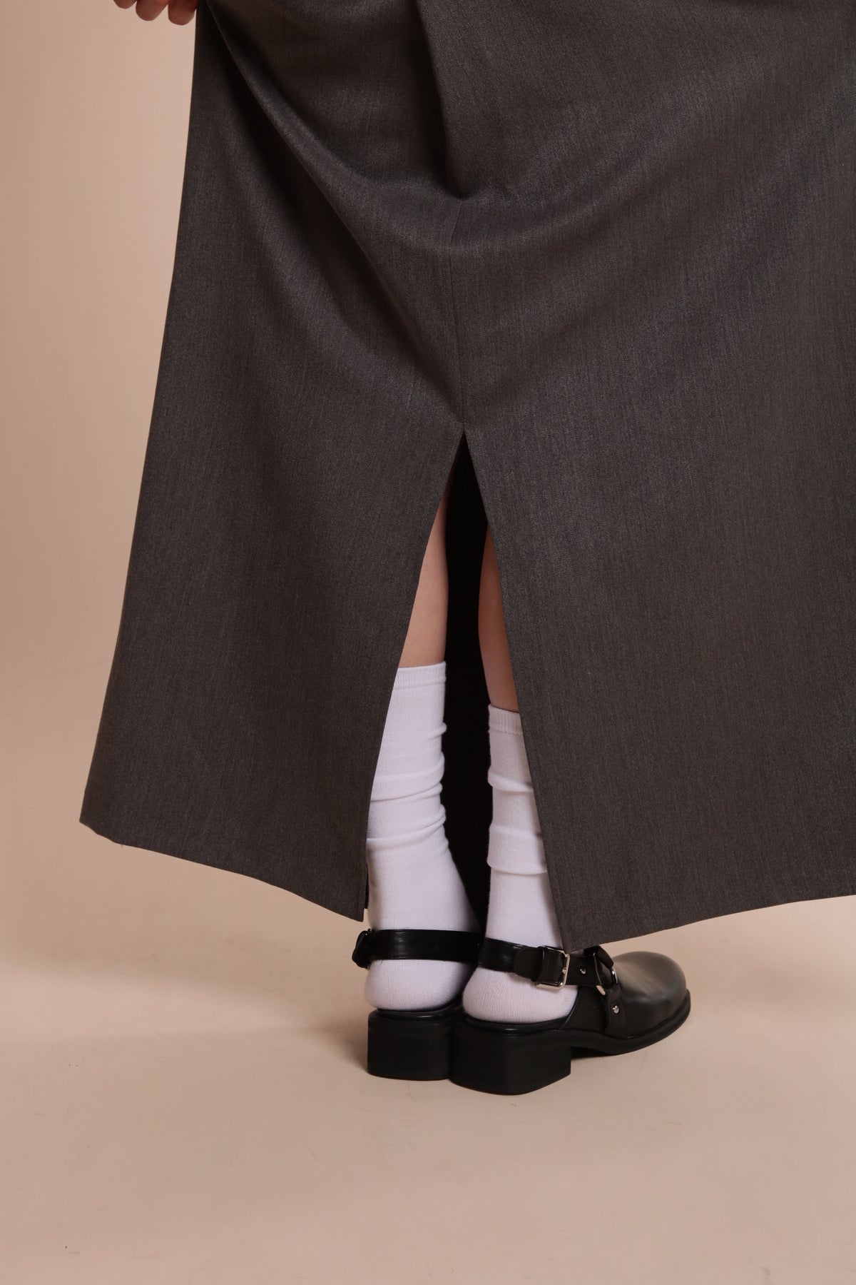 Split Skirt (Grey)