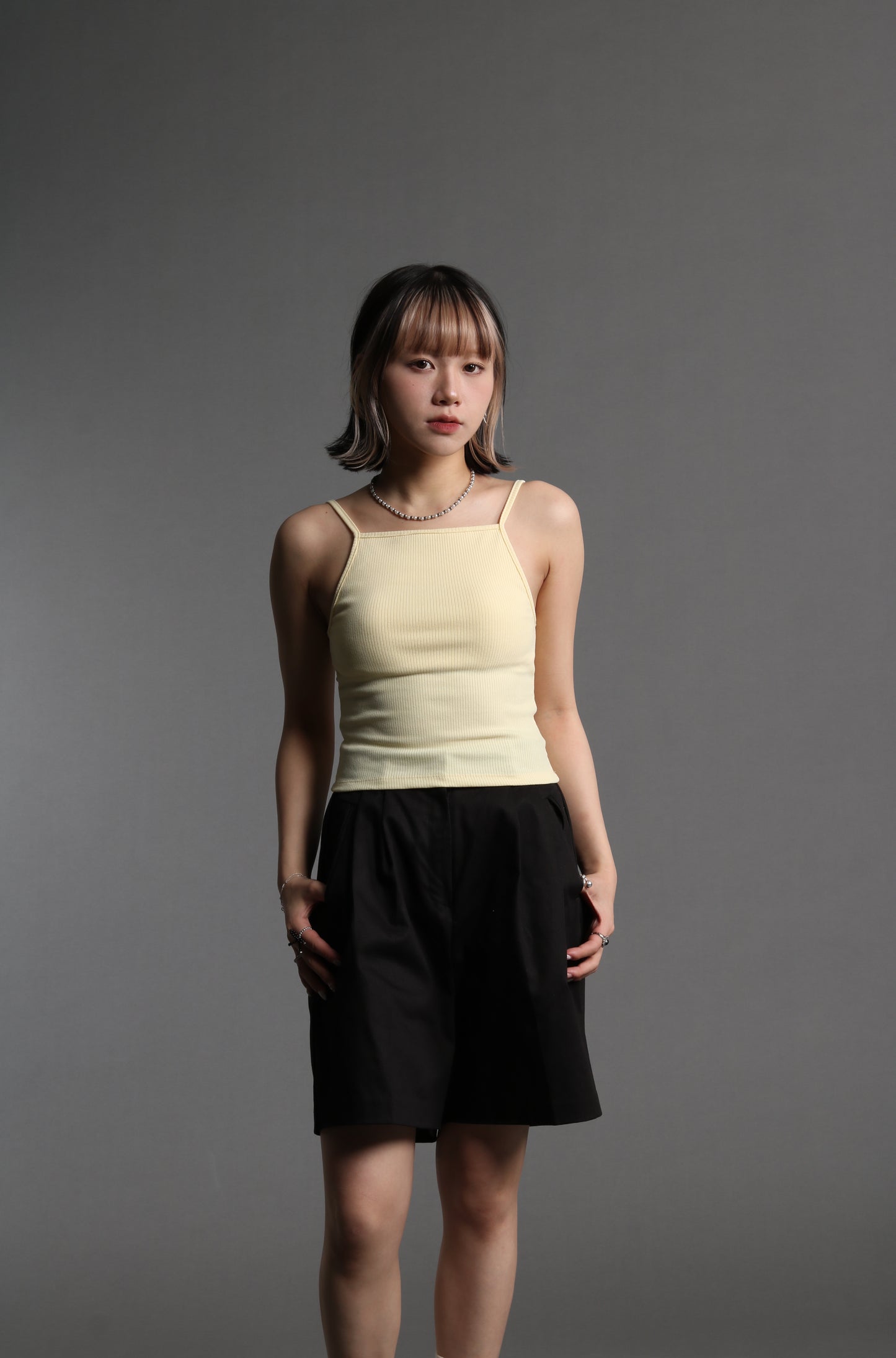 Ribbed Tank Top (Black/Blue/Grey/Red/White/Yellow)