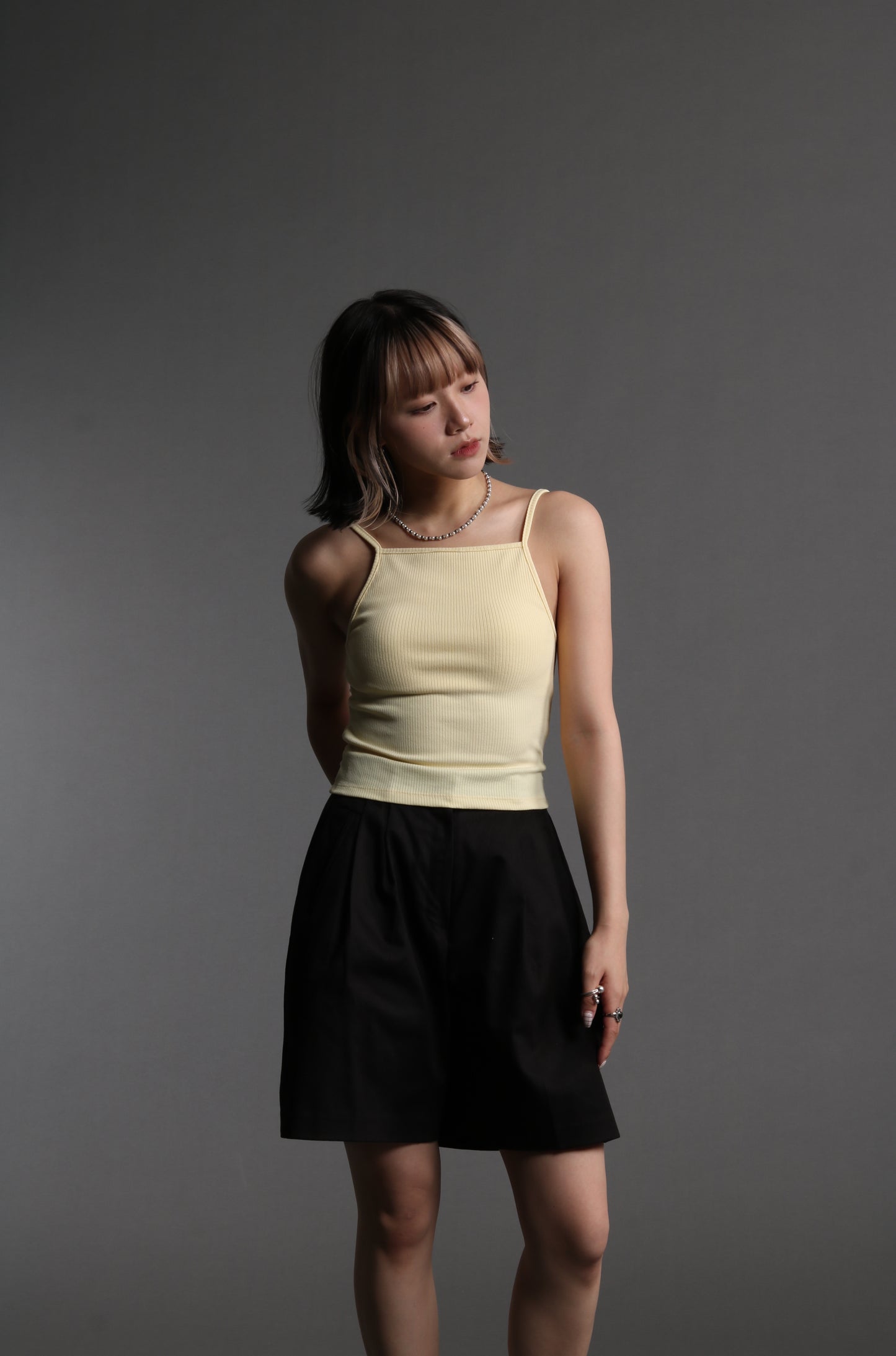 Ribbed Tank Top (Black/Blue/Grey/Red/White/Yellow)
