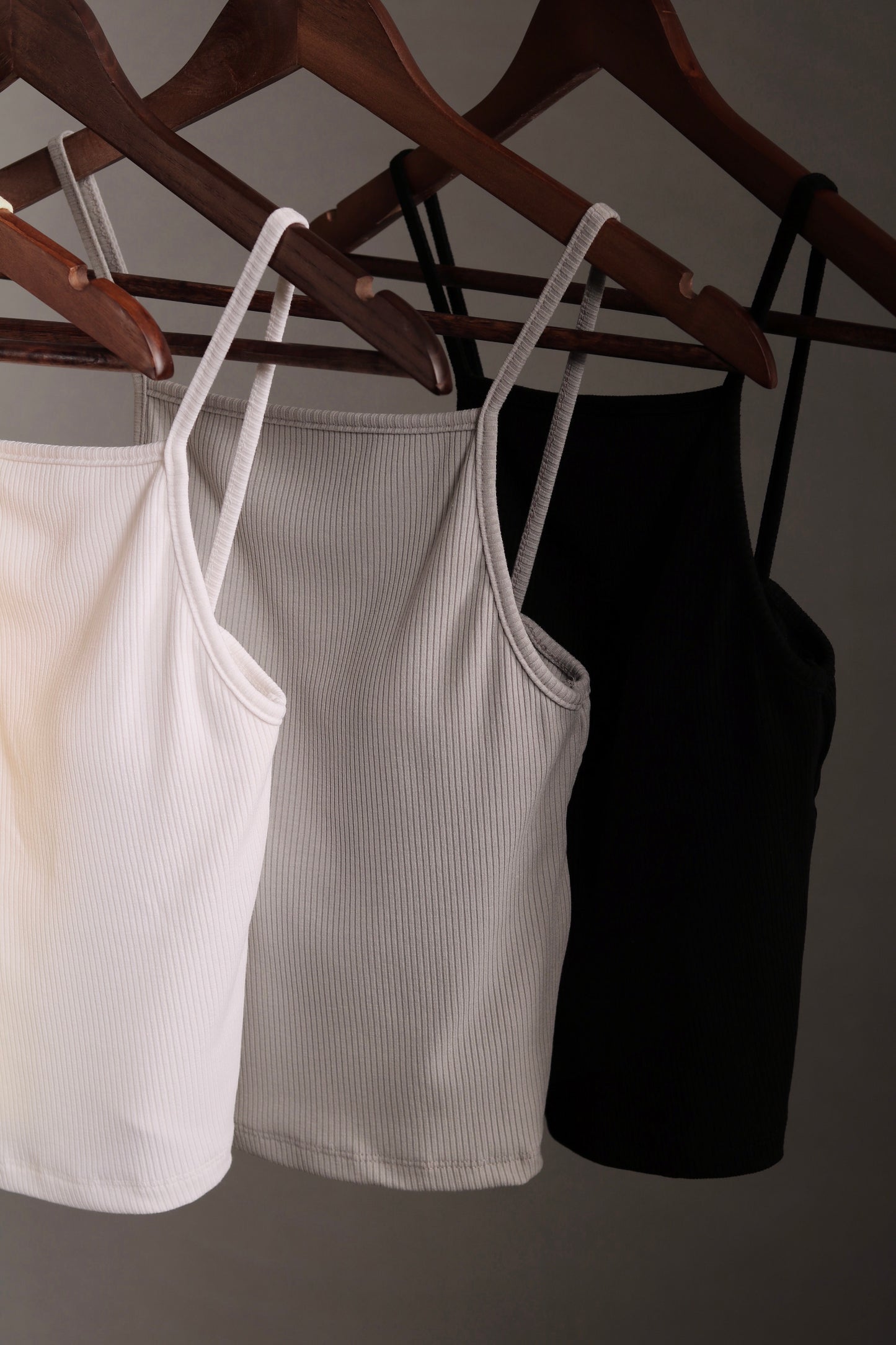 Ribbed Tank Top (Black/Blue/Grey/Red/White/Yellow)