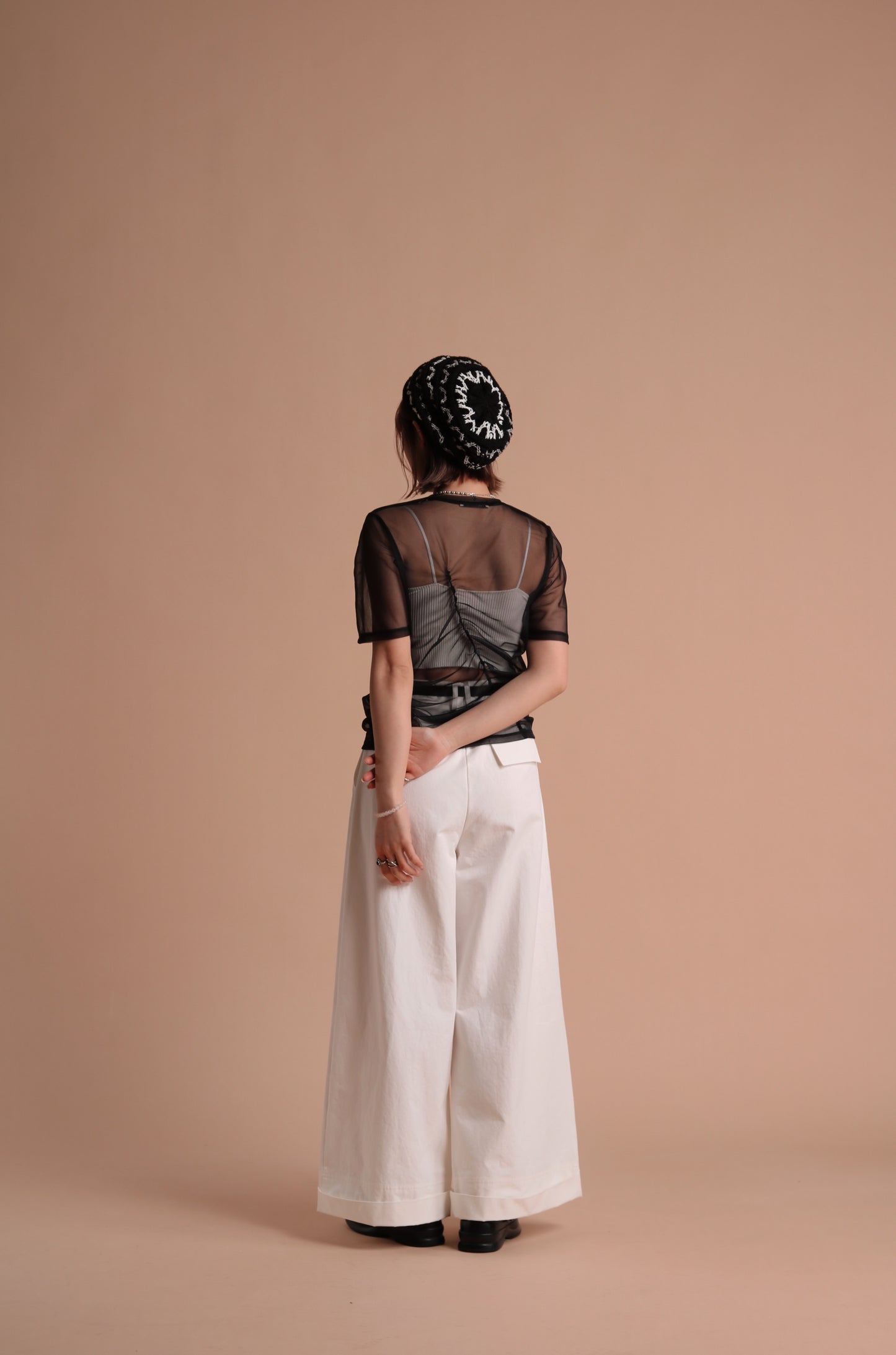 Spring Wide Pants (White)