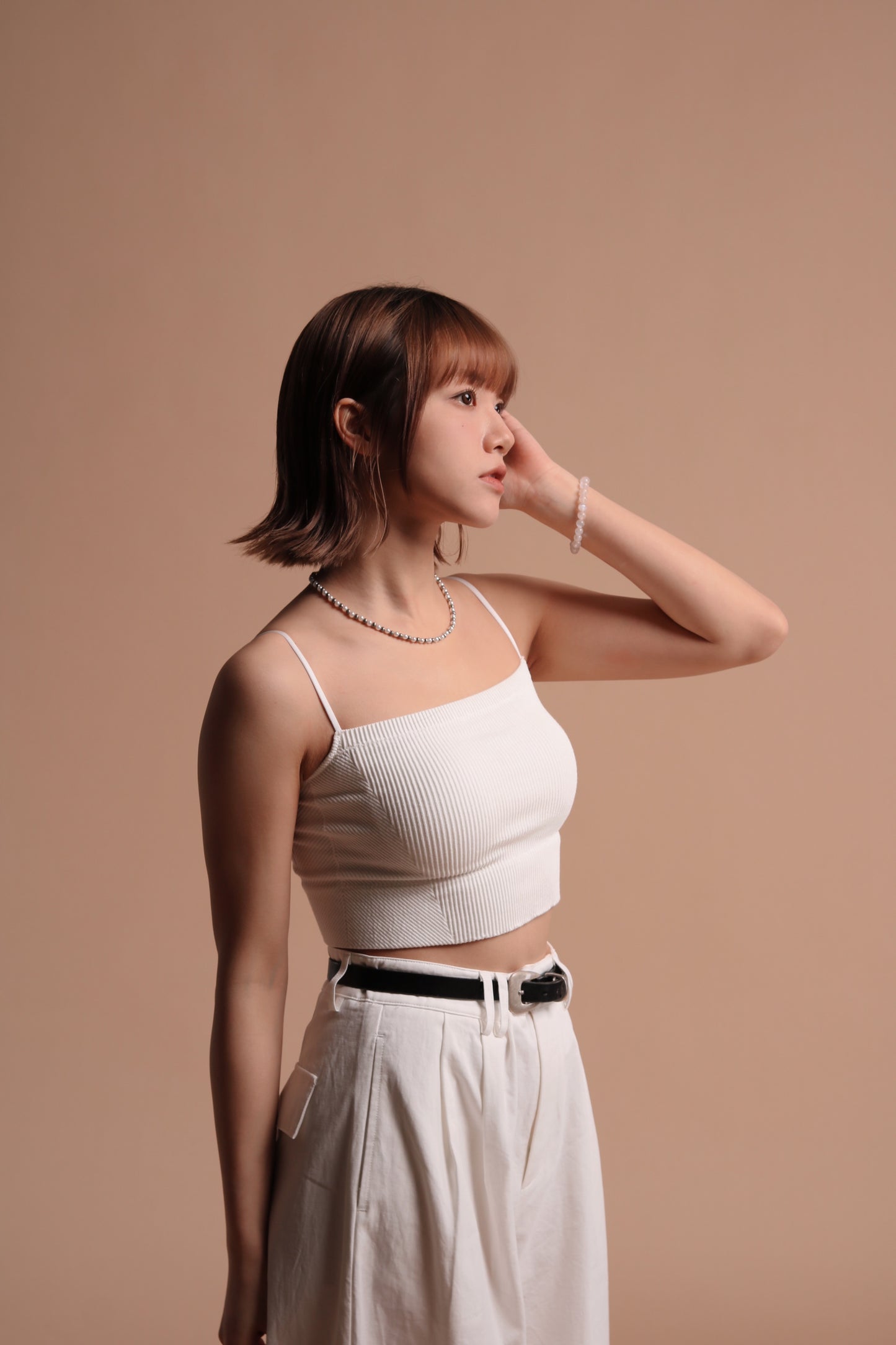 Basic Bra Top (White)