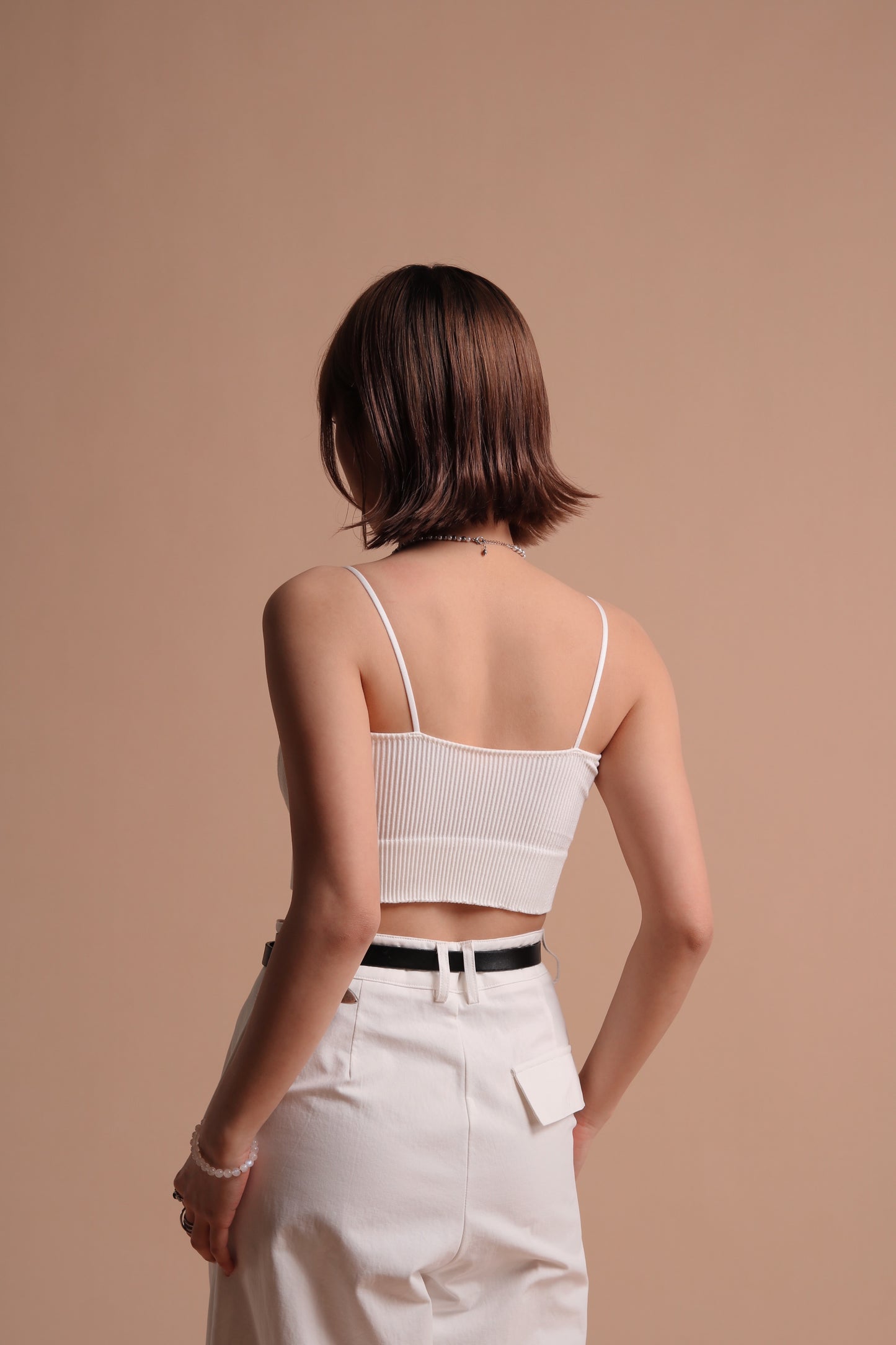 Basic Bra Top (White)