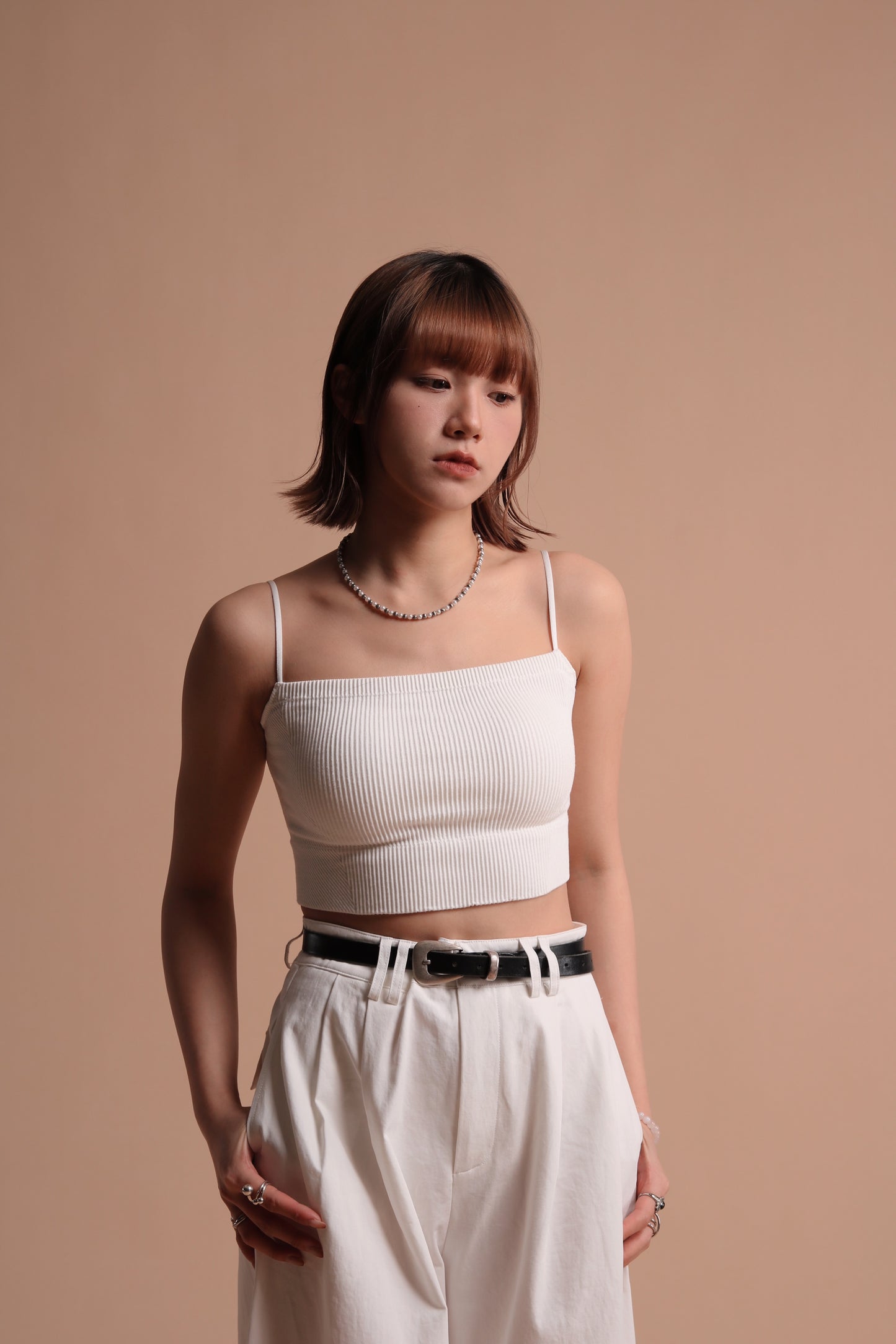 Basic Bra Top (White)