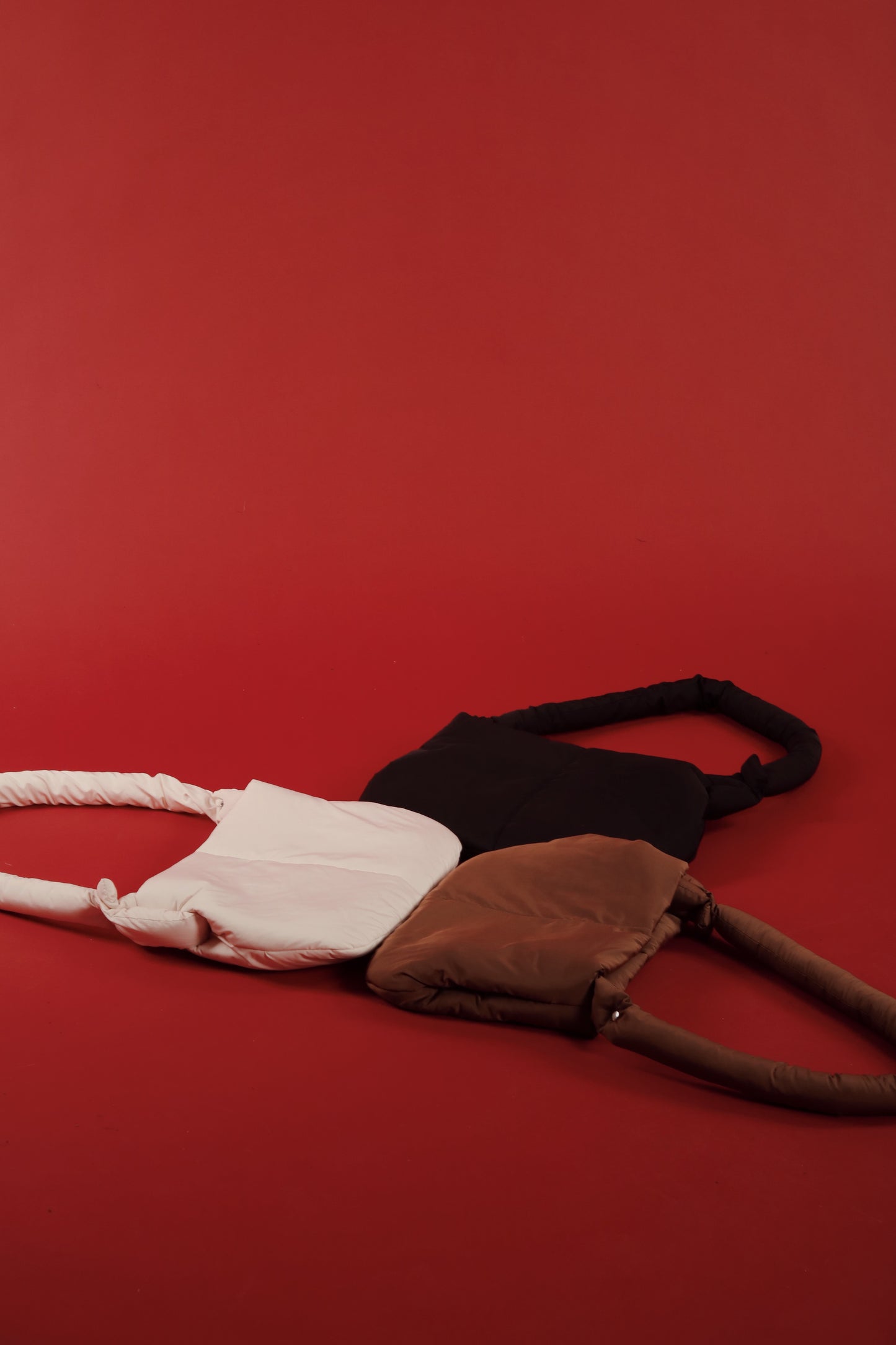 Doll Cloud Bag (Black/Brown/Ivory)