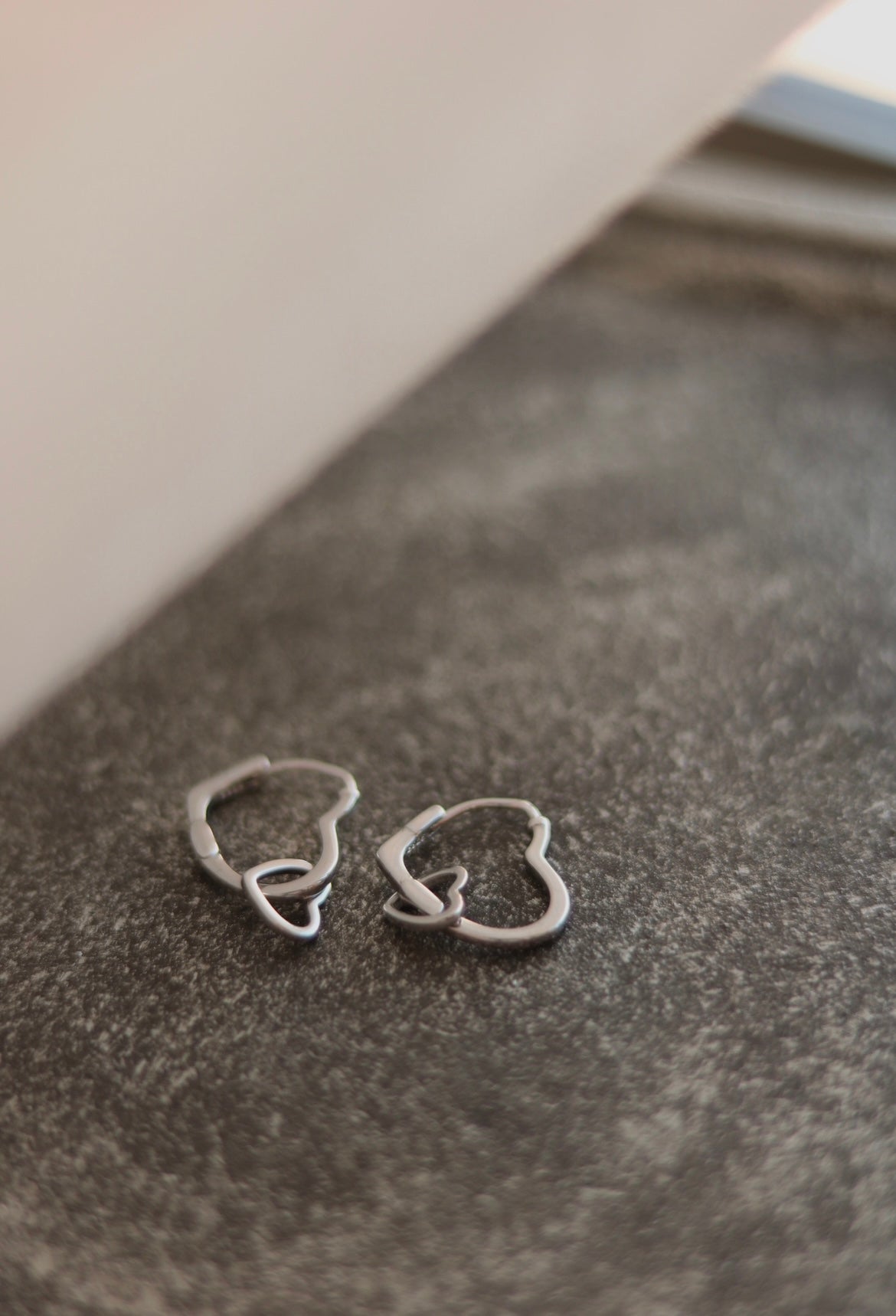 Double Heart Earrings