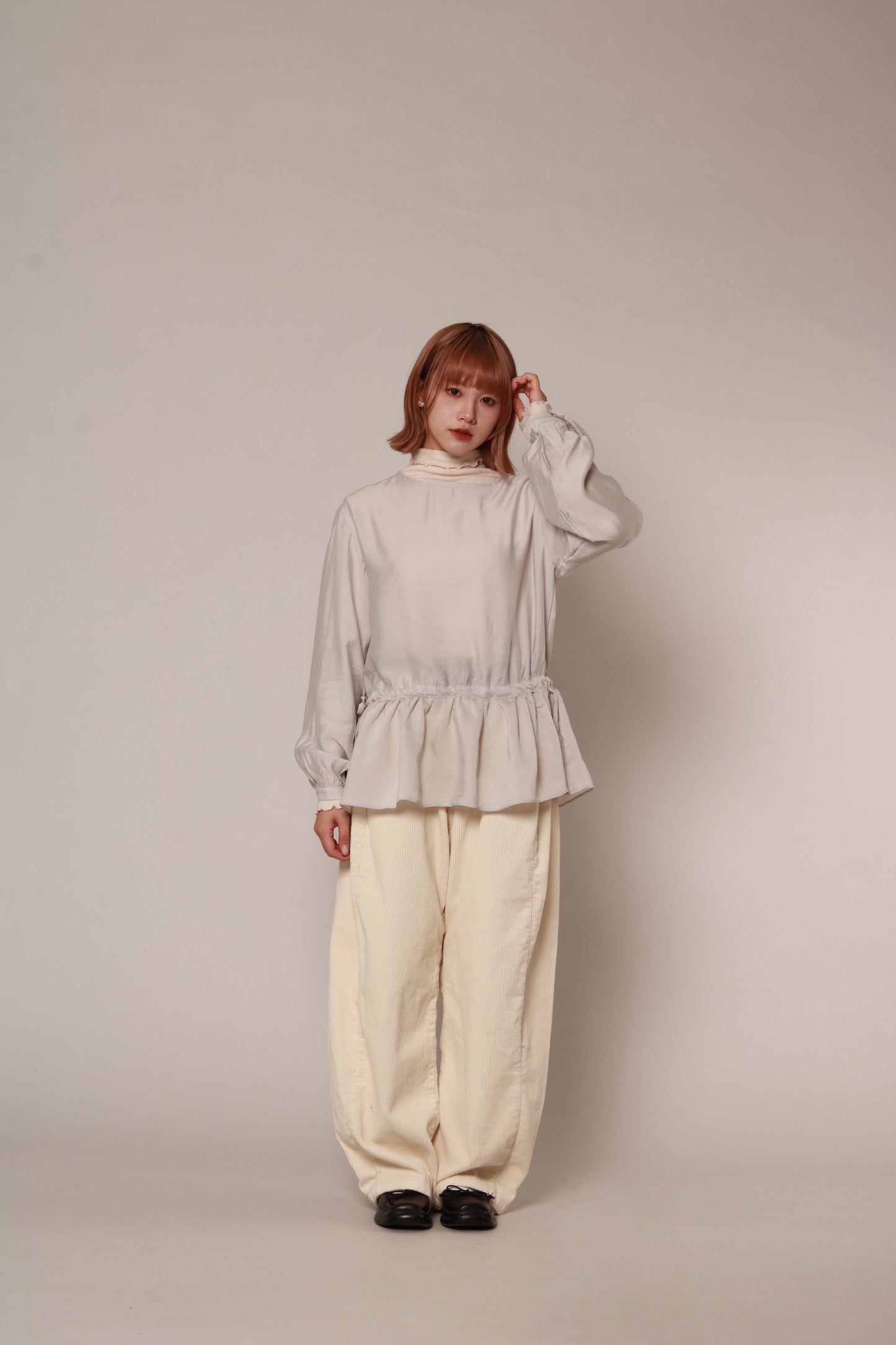 Benno Corduroy Pants (Ivory)