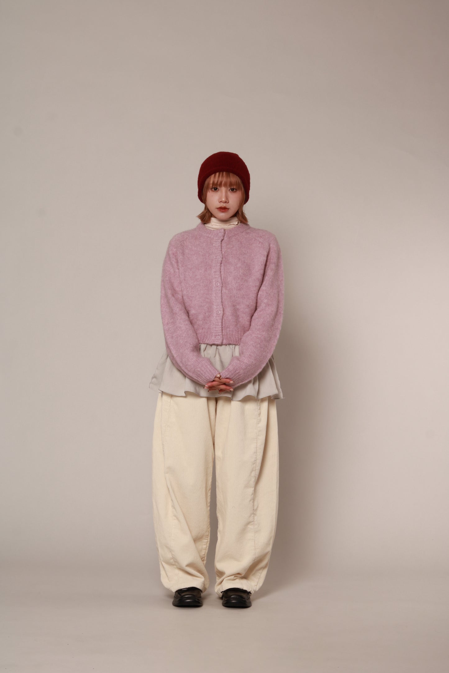 Benno Corduroy Pants (Ivory)