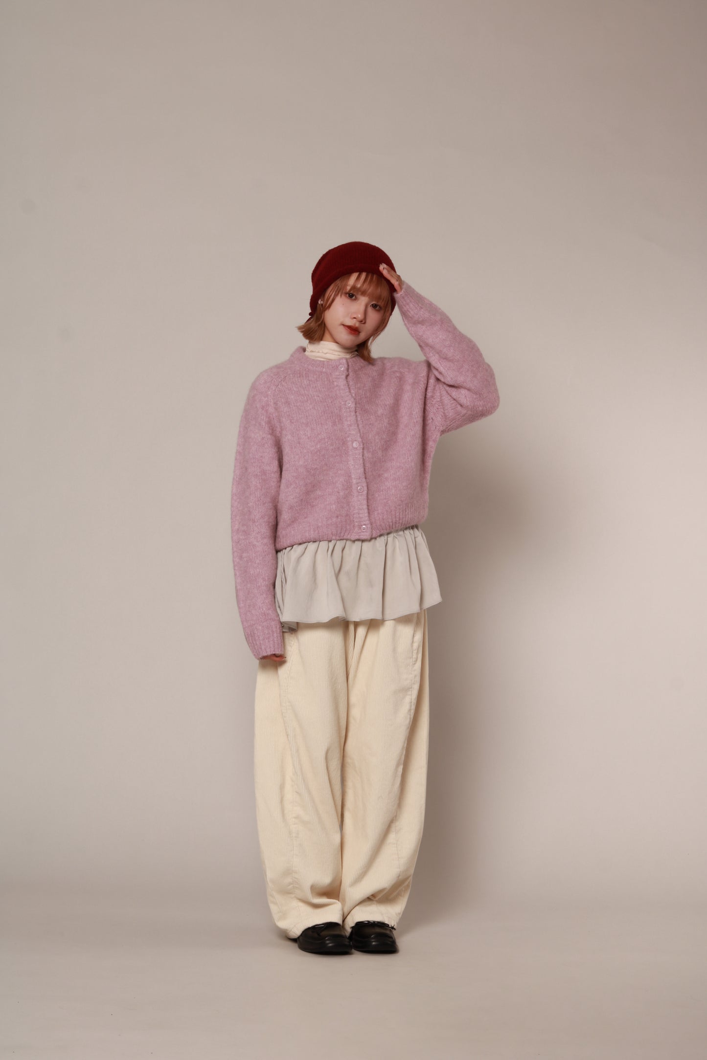Benno Corduroy Pants (Ivory)