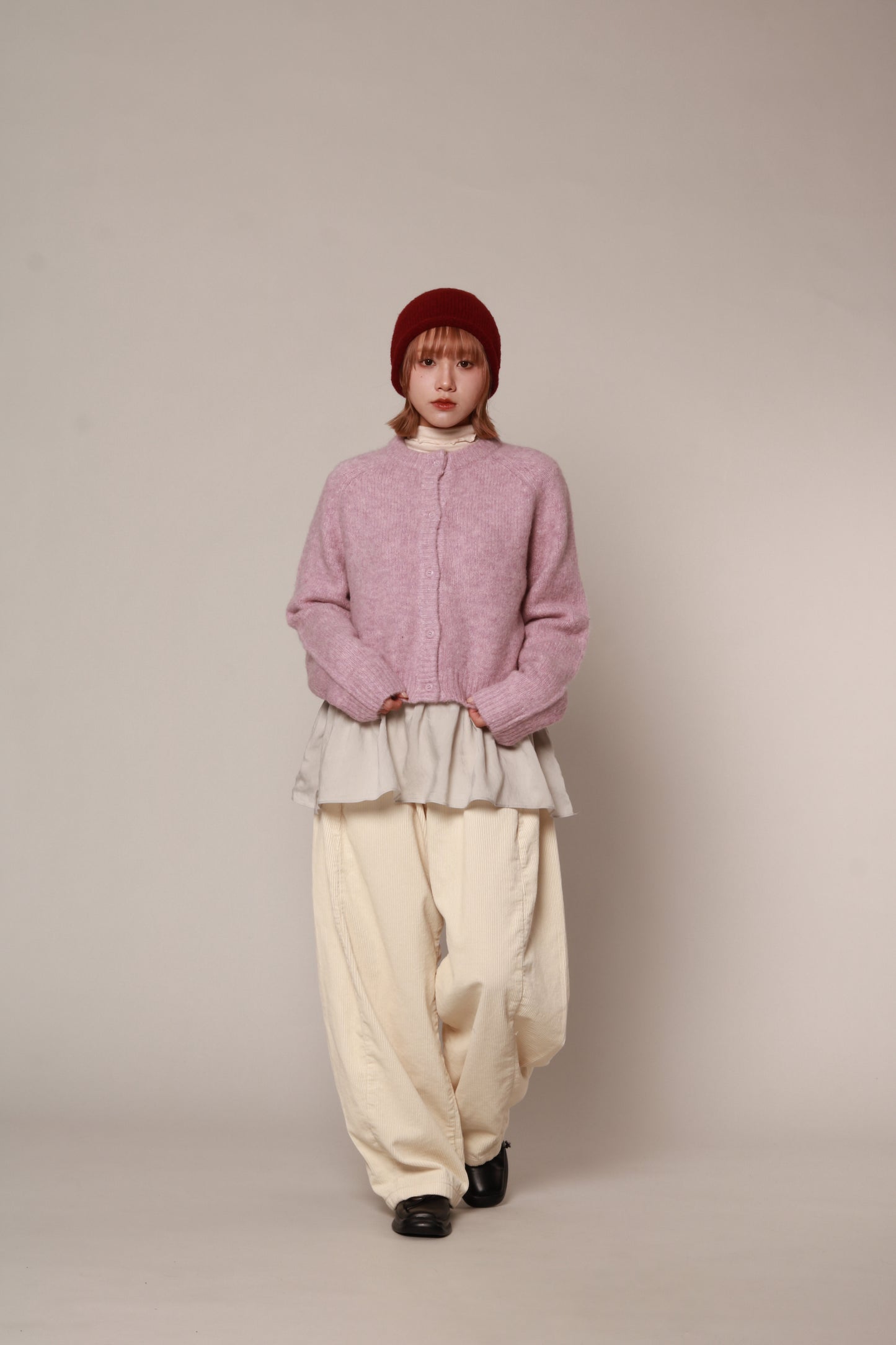 Benno Corduroy Pants (Ivory)