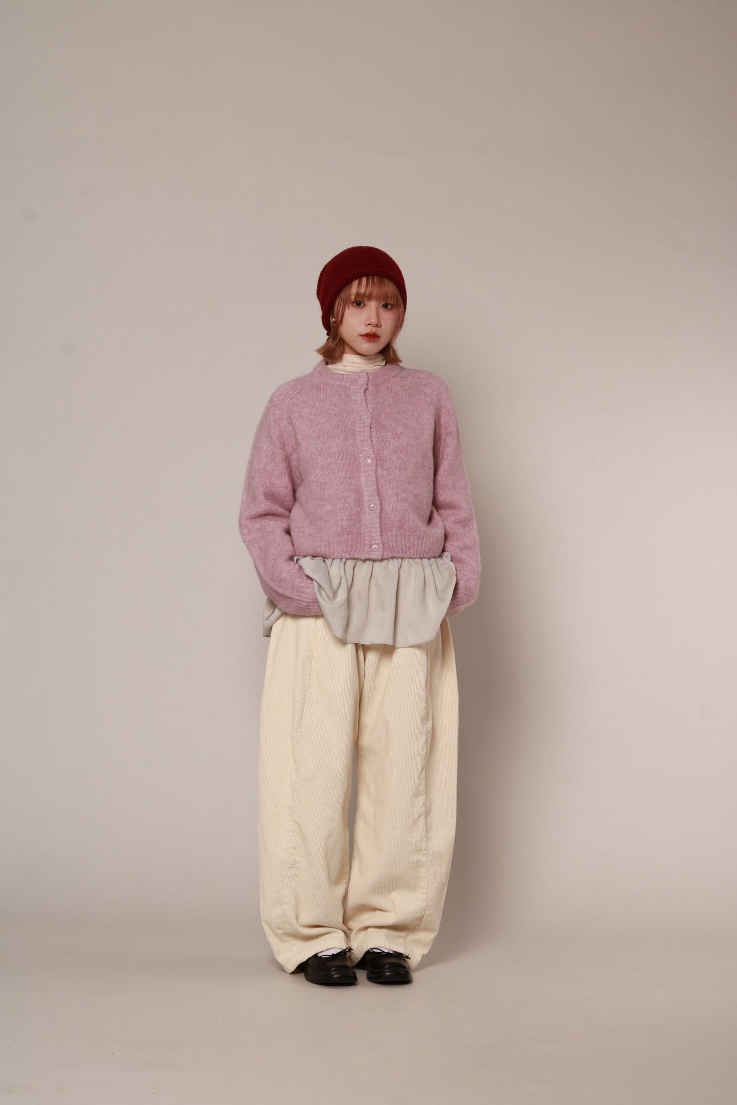 Benno Corduroy Pants (Ivory)