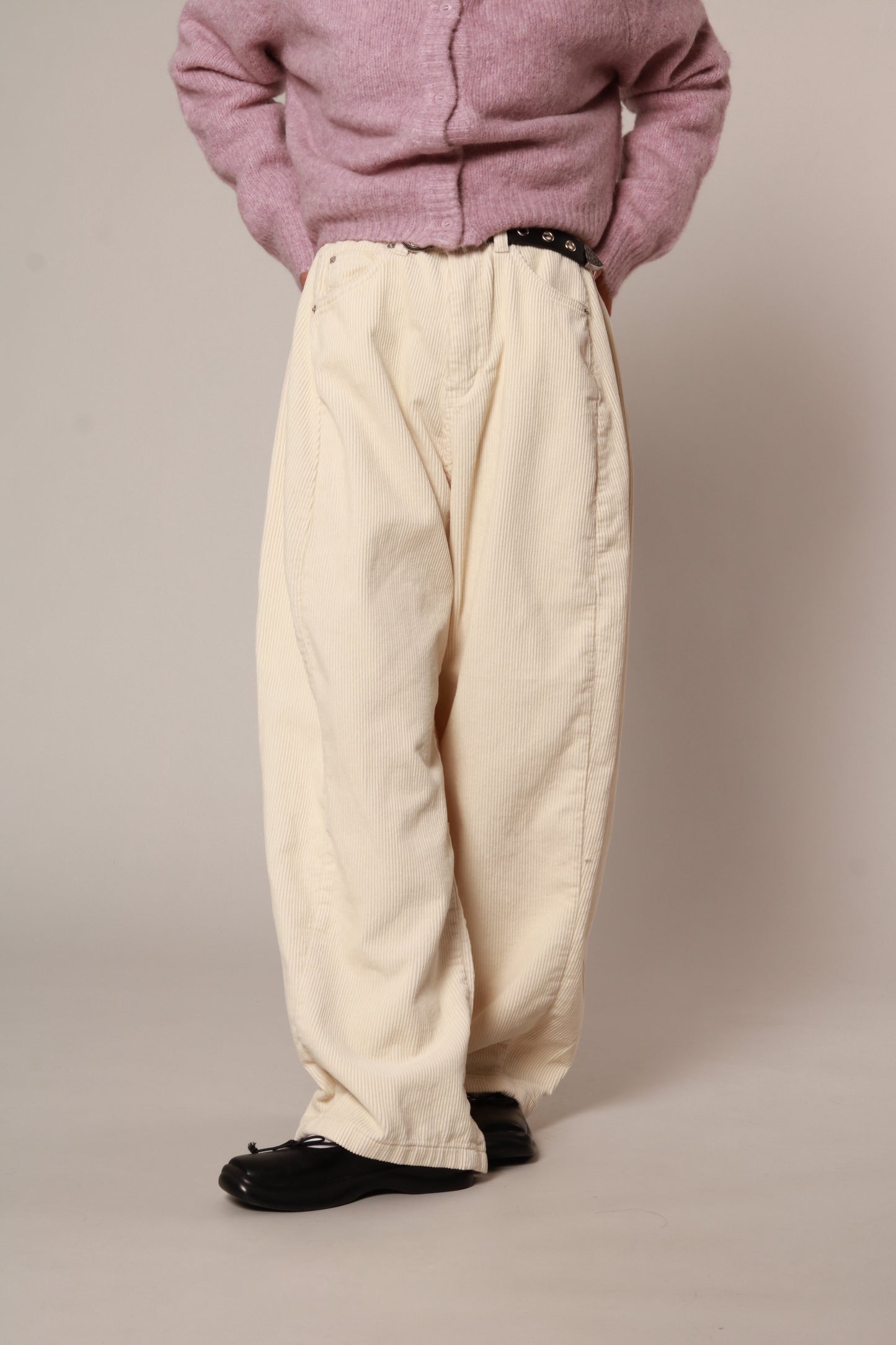 Benno Corduroy Pants (Ivory)