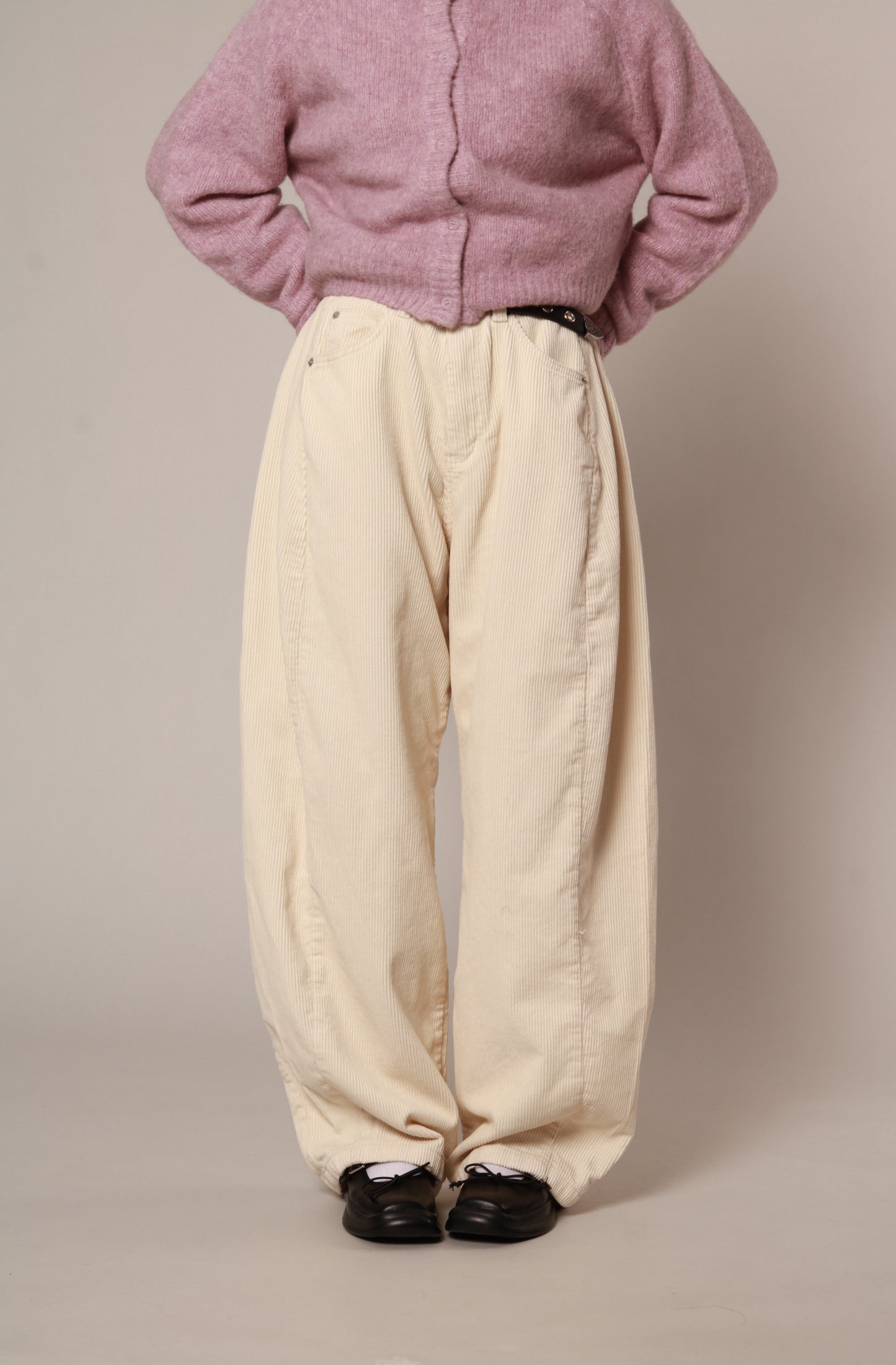 Benno Corduroy Pants (Ivory)